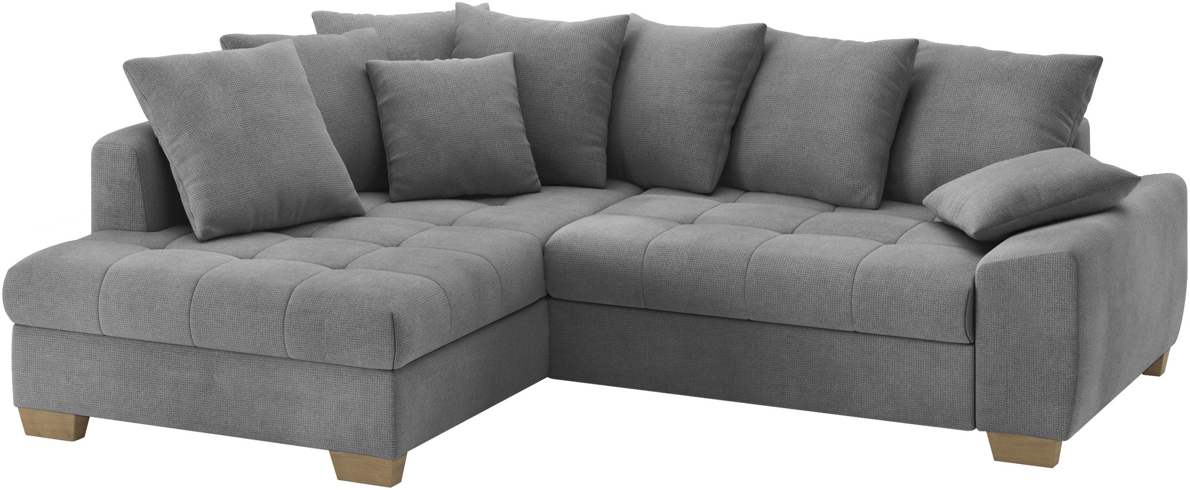 Mr. Couch Ecksofa »Nikita II, L-Form«, Wahlweise mit Bettfunktion, Bettkast günstig online kaufen