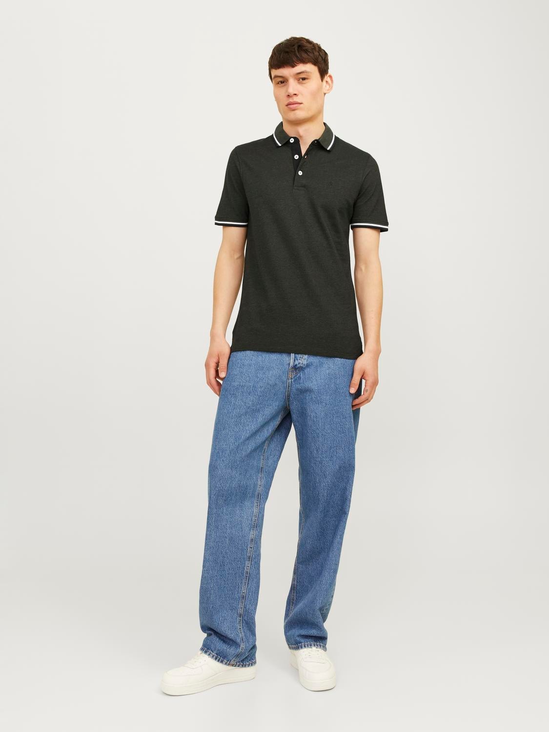 Jack & Jones Poloshirt »PAULOS POLO 2PK«, (Packung, 2 tlg., 2er-Pack)