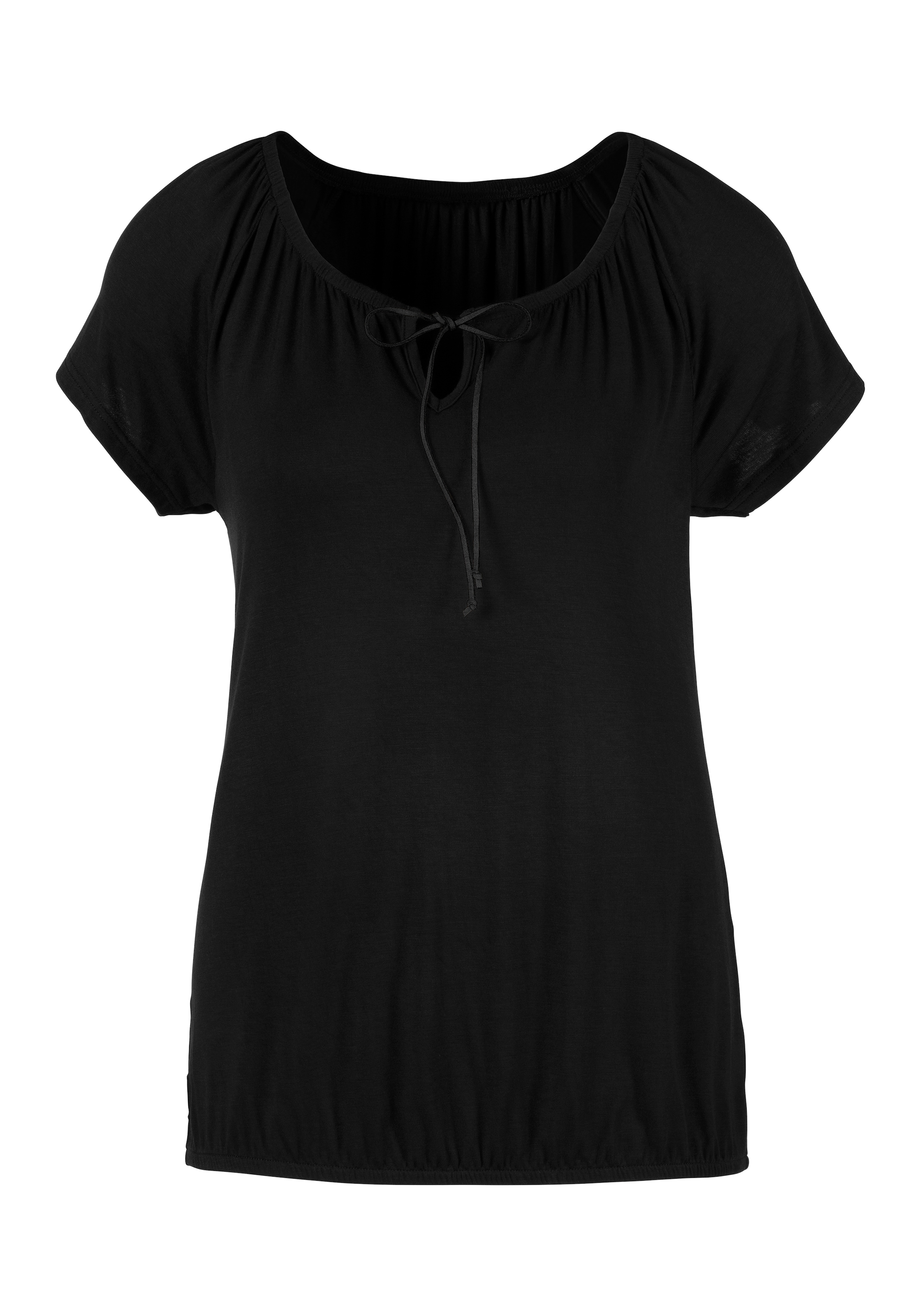 LASCANA T-Shirt, (2er-Pack), mit Bändern in Lederoptik im Online-Shop  kaufen