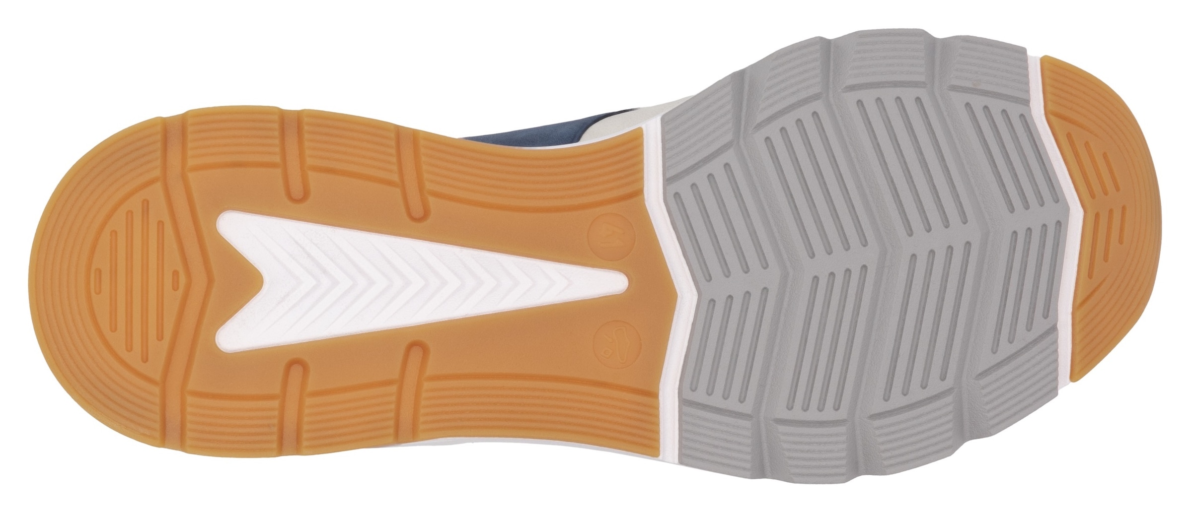 RIEKER Sport Sneaker, Schnürschuh, Halbschuh, Freizeitschuh mit Schaftrandpolsterung