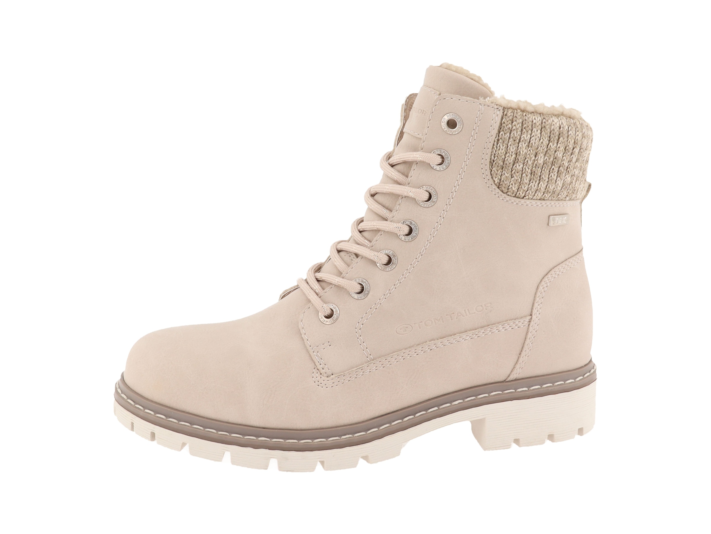 TOM TAILOR Schnürboots  Winterboots mit wasserabweisendem TEX, Komfortweite G