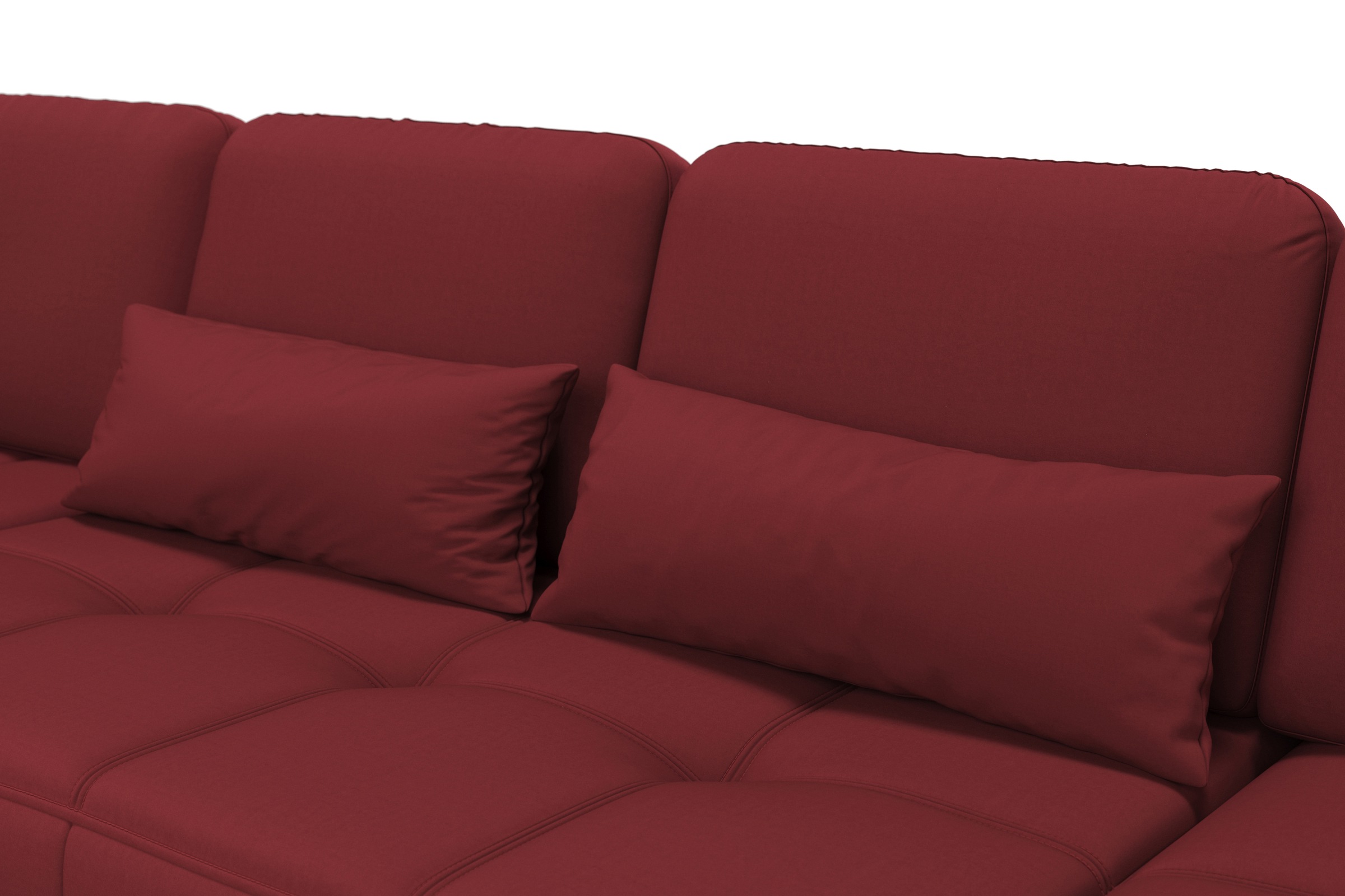 sit&more Wohnlandschaft »Bendigo U-Form« inklusive Sitztiefenverstellung, Bodenfreiheit 12 cm, in 2 Fußfarben