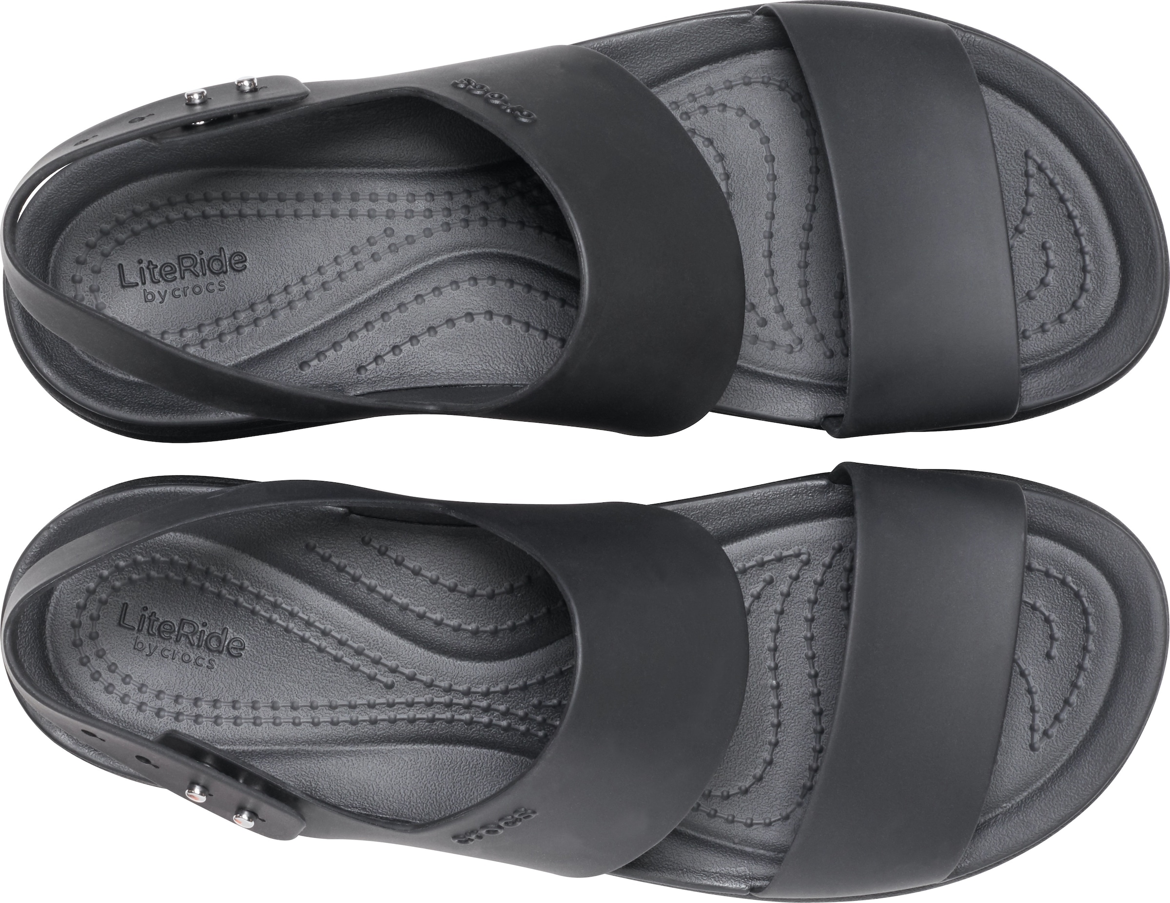 Crocs Keilsandalette »Brooklyn Low Wedge«  , Sommerschuh, Sandale, Keilabsatz, mit modischer Plateausohle