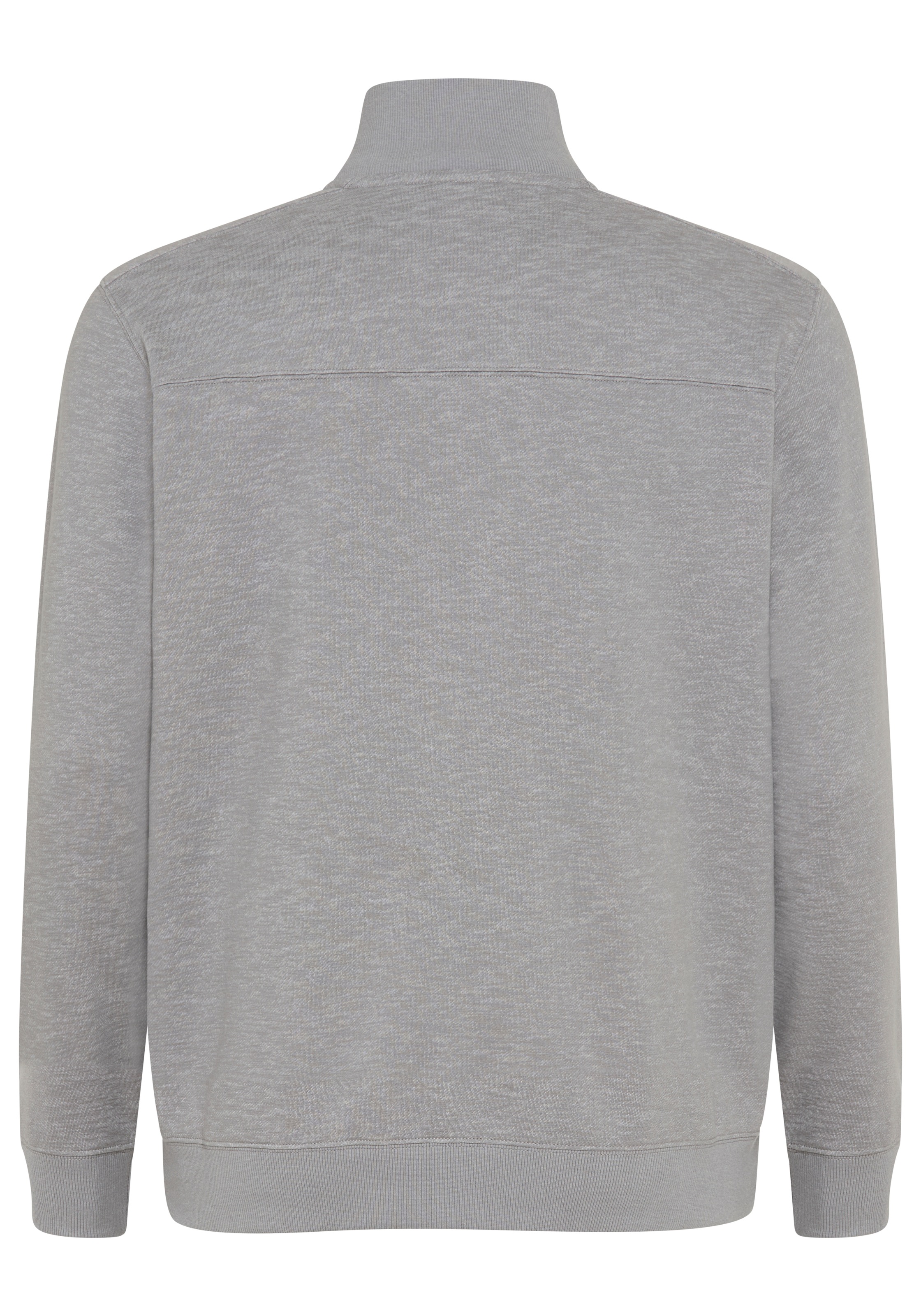 Man's World Plus Sweatjacke mit Reißverschluss, normale Länge, aus Baumwolle und Polyester