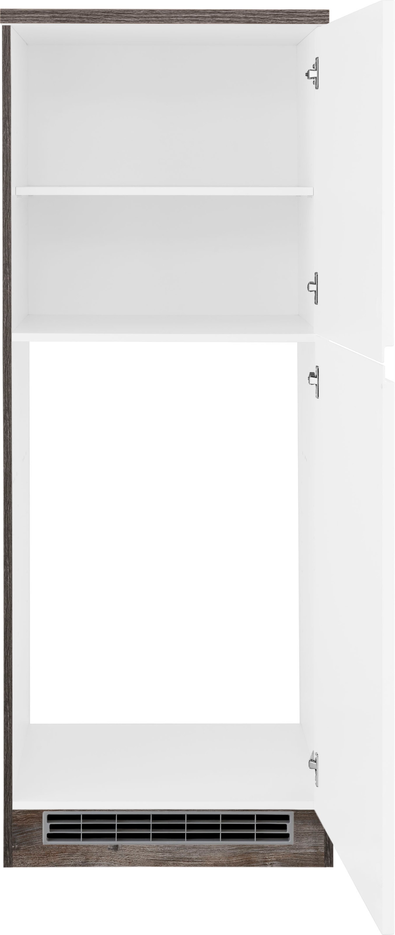 HELD MÖBEL Kühlumbauschrank »Virginia«, 165 cm hoch, 60 cm breit, Nische für Kühlschrank: 56/88/55 cm, 2 Türen