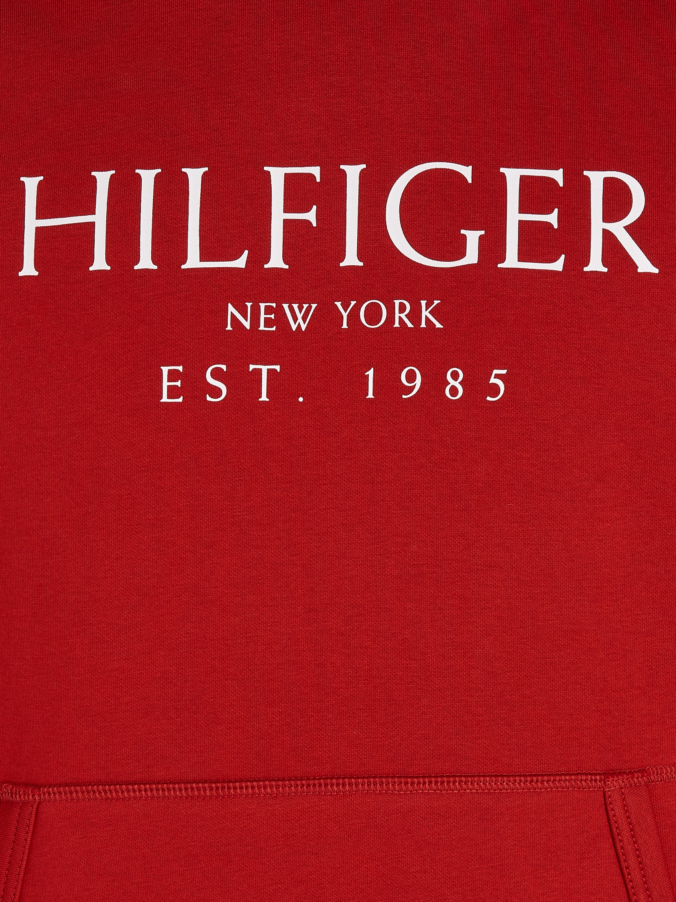 Tommy Hilfiger Hoodie »BIG HILFIGER HOODY«, mit kontrastfarbenen Print