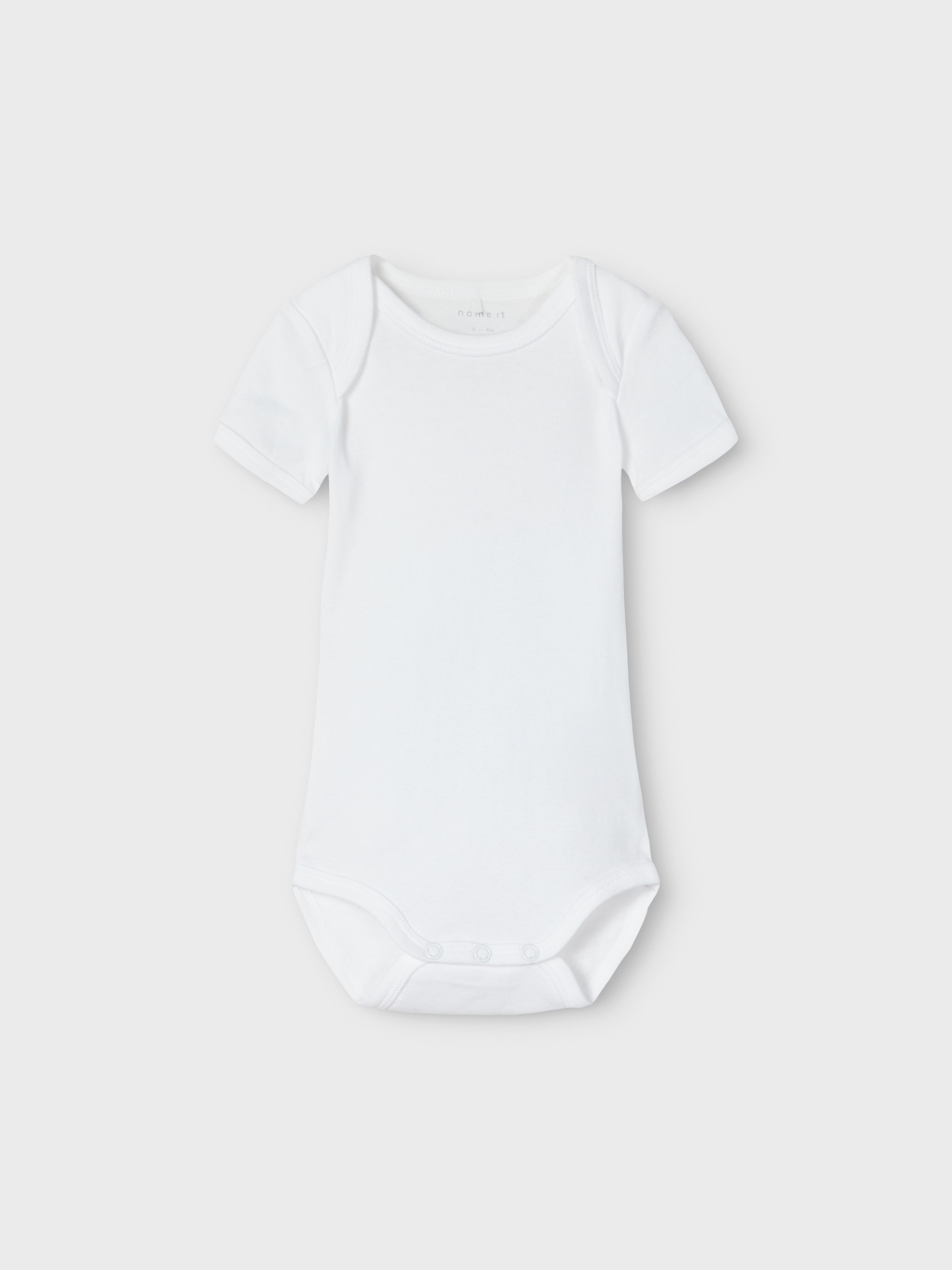 Name It Body »NBNBODY 3P SS SOLID WHITE 4 NOOS«