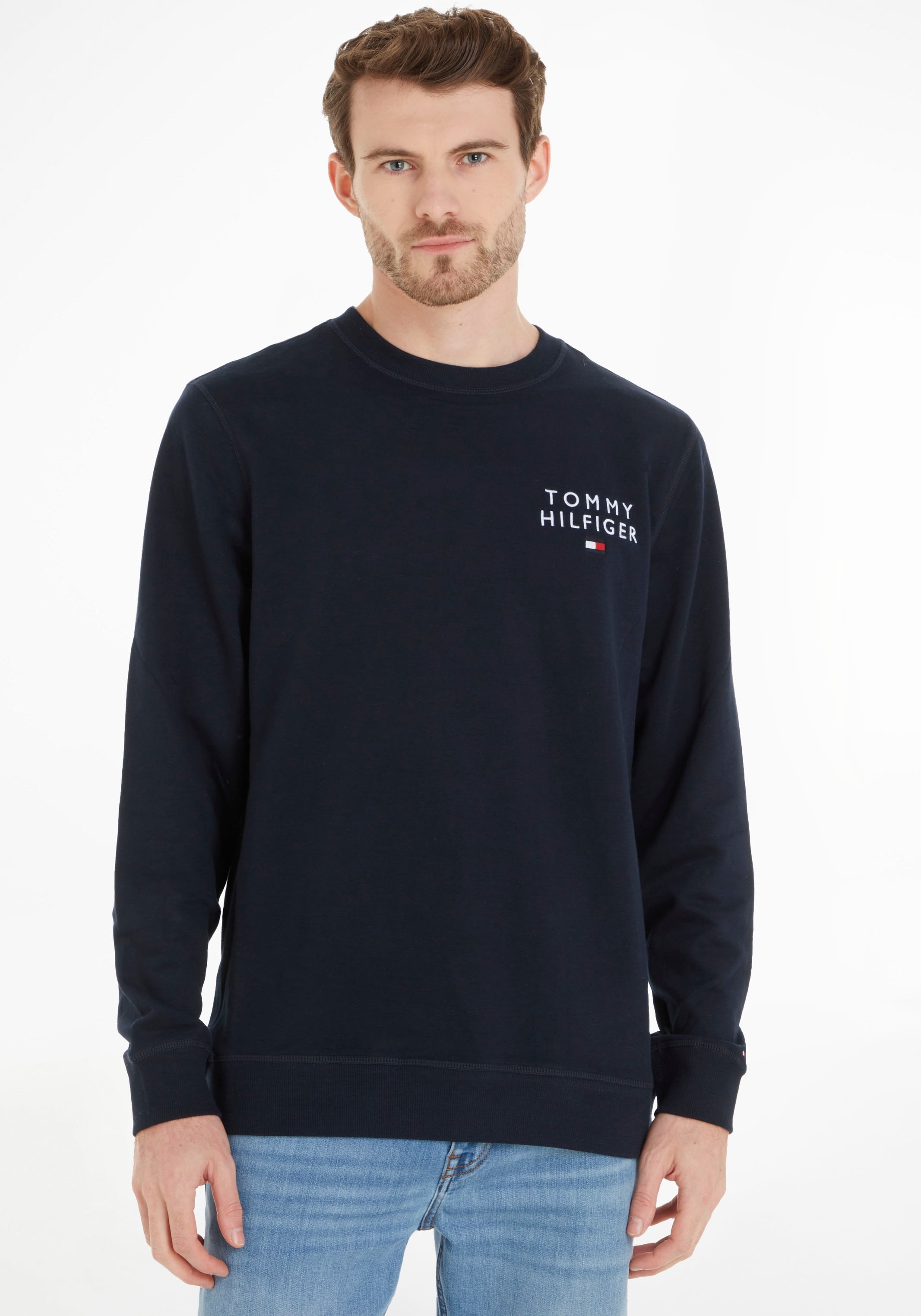 Tommy Hilfiger Hilfiger Underwear Markenlabel mit Tommy bestellen TOP Sweatshirt online »TRACK HWK«