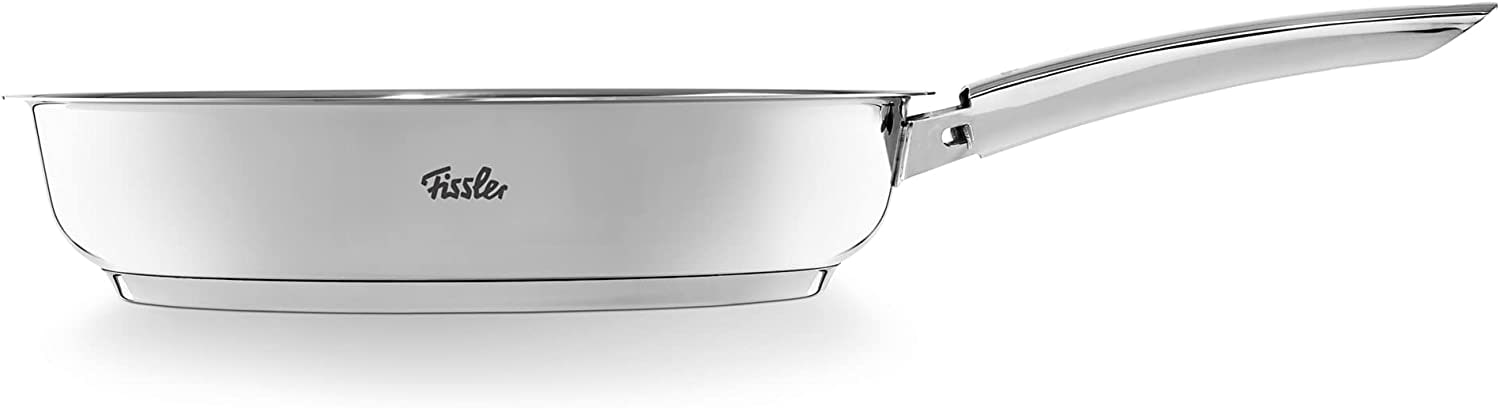 Fissler Bratpfanne »Steelux Pro«, Edelstahl 18/10, (1 tlg.), cookstar® Allherdboden, Schüttrand, Mess-Skala. Made in Germany