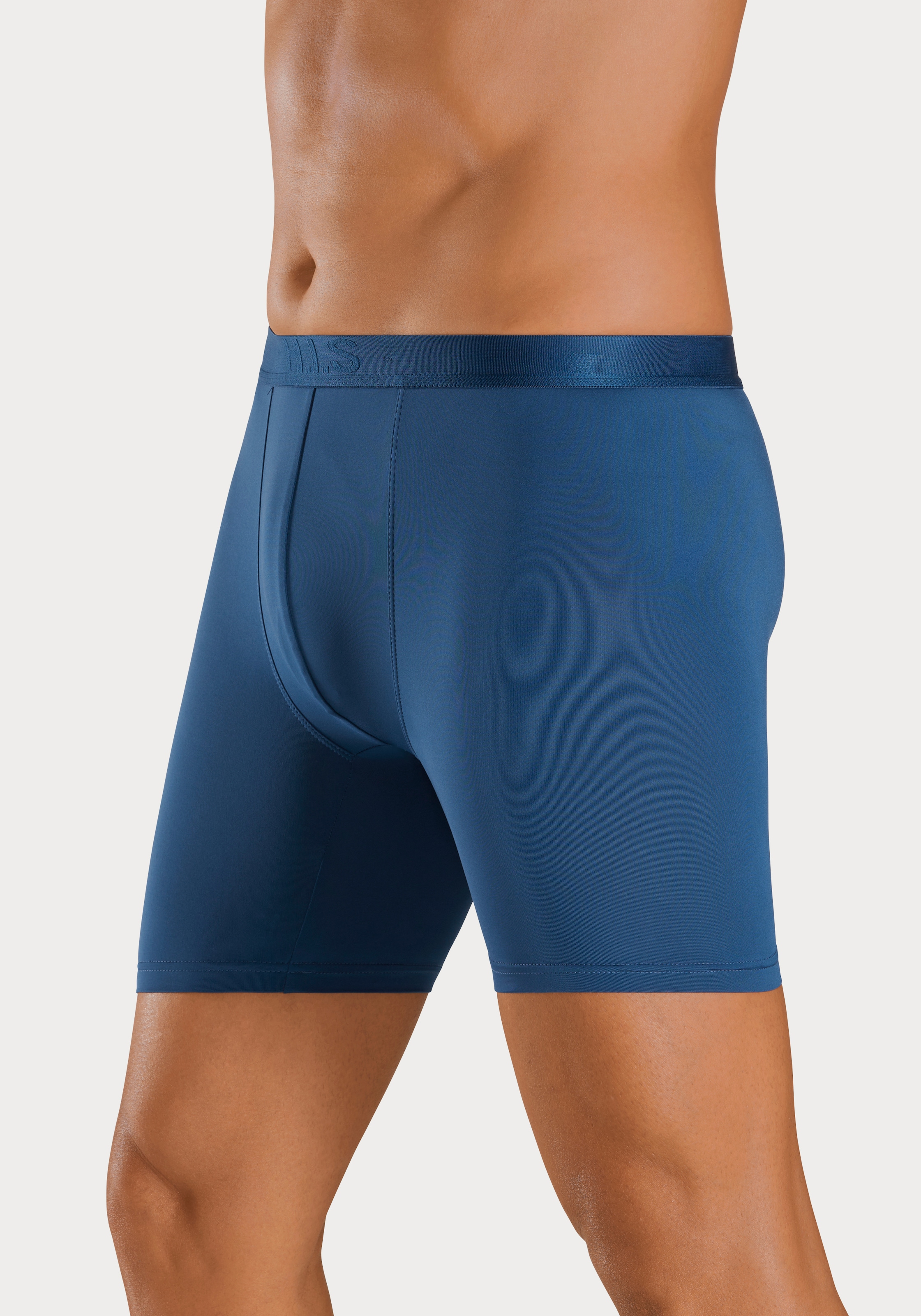 H.I.S Funktionsboxer, (Packung, 3 St.), mit langem Bein in pflegeleichter Microfaser-Qualität