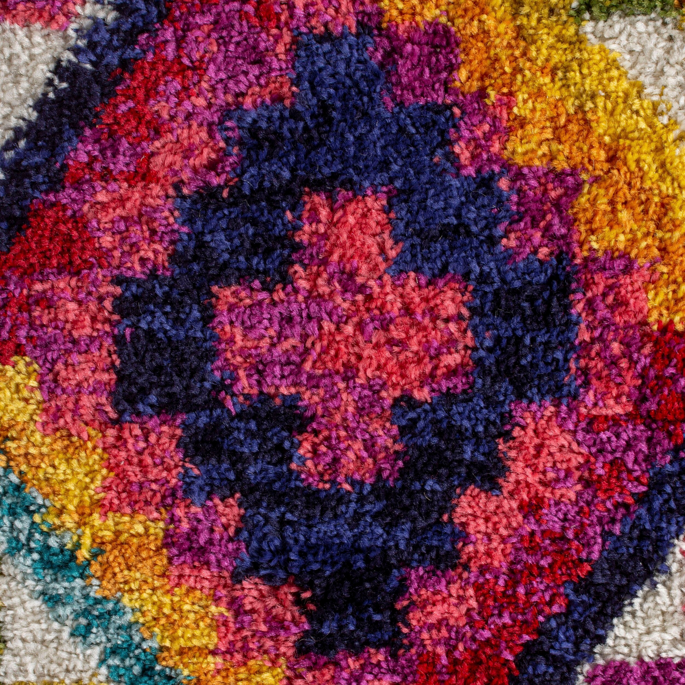 FLAIR RUGS Teppich »Nahua«, rechteckig, 20 mm Höhe, Berber-Optik, Wohnzimmer