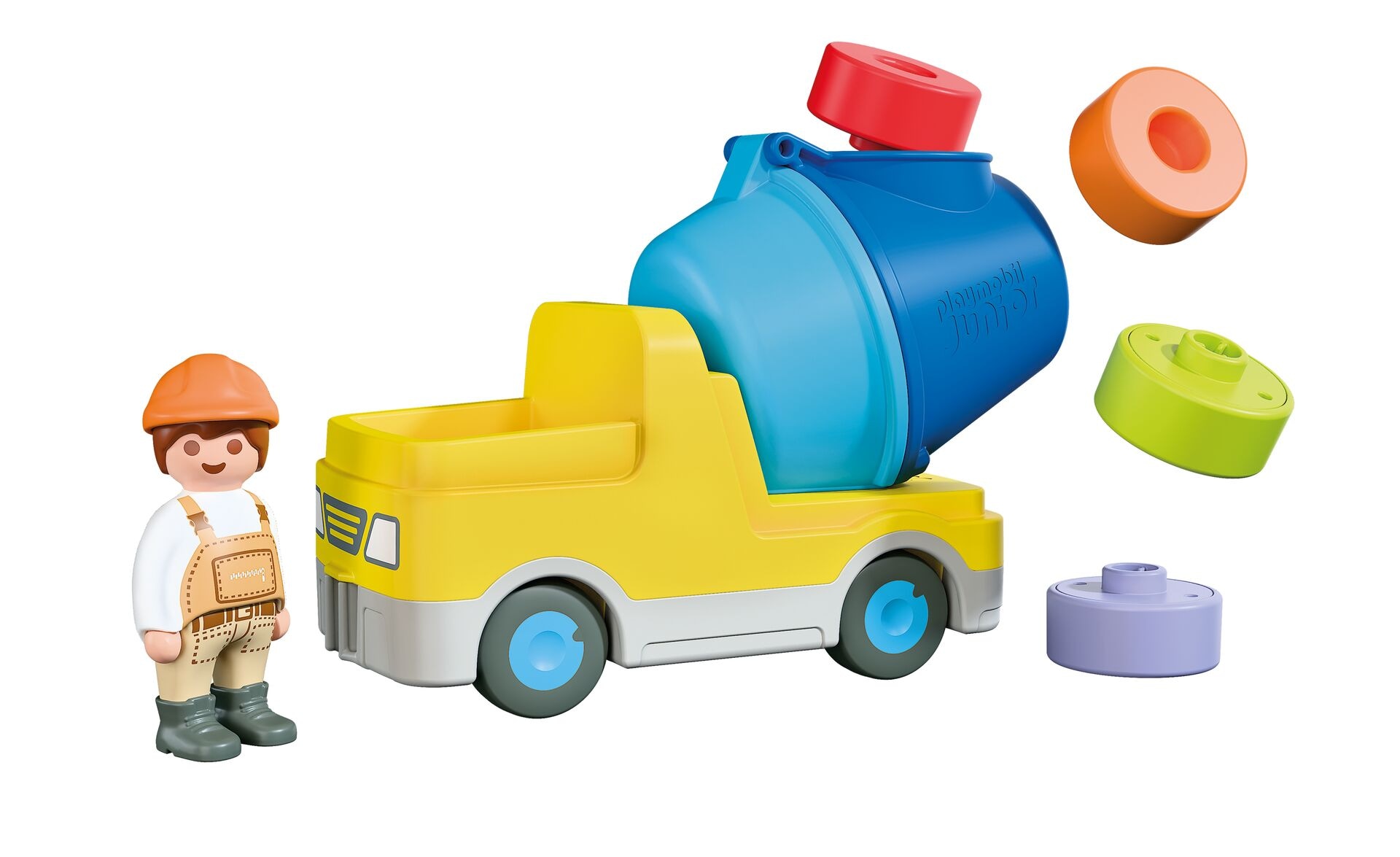Playmobil® Konstruktions-Spielset »Betonmischer (72083), JUNIOR« Made in Europe
