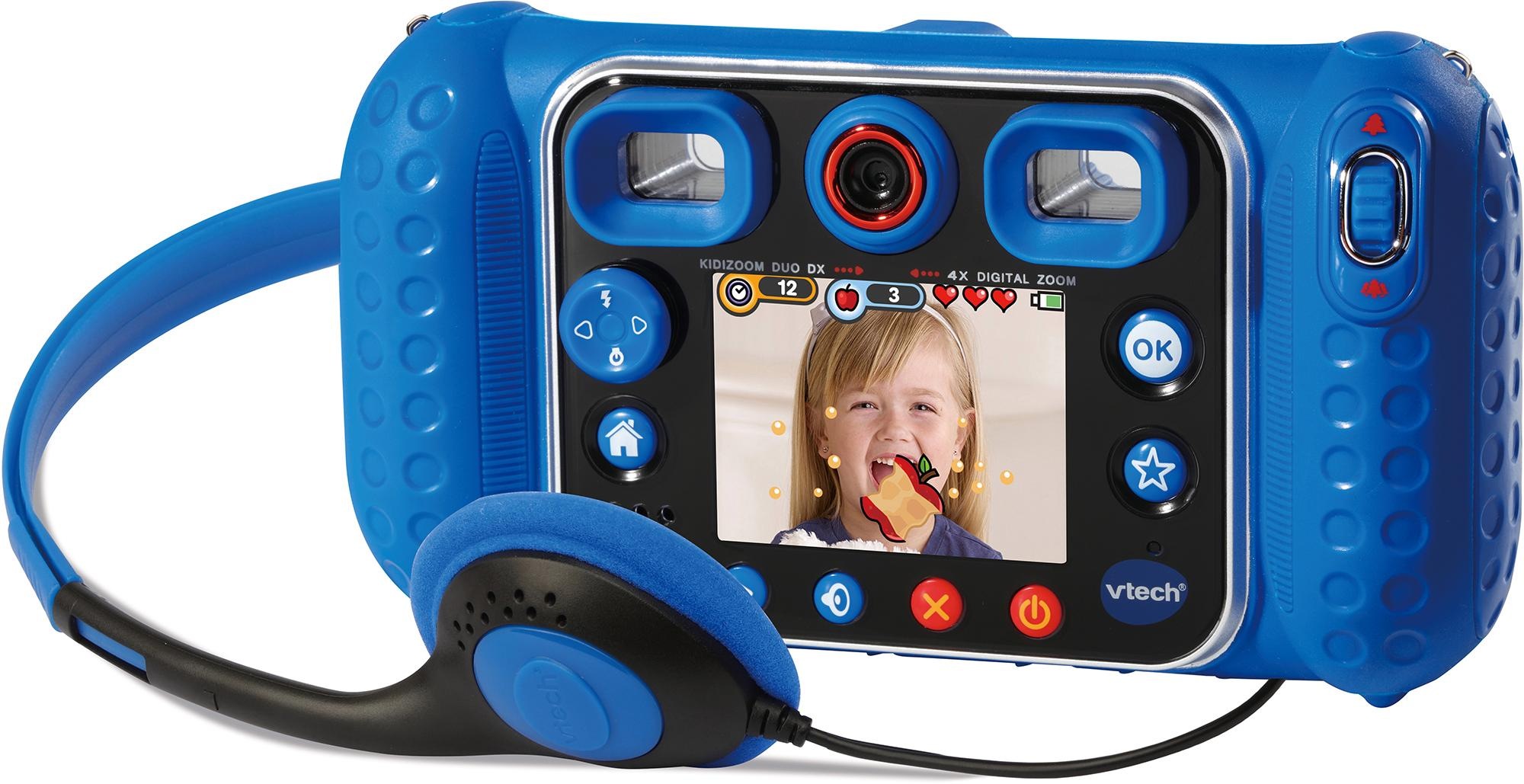 Vtech® Kinderkamera »Kidizoom Duo im jetzt inklusive DX, 5 blau«, %Sale MP, Kopfhörer