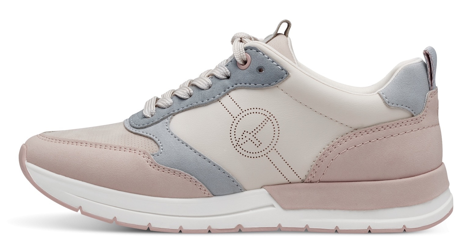 Tamaris Keilsneaker, Schnürschuh, Freizeitschuh, Halbschuh mit Kontrastbesätzen
