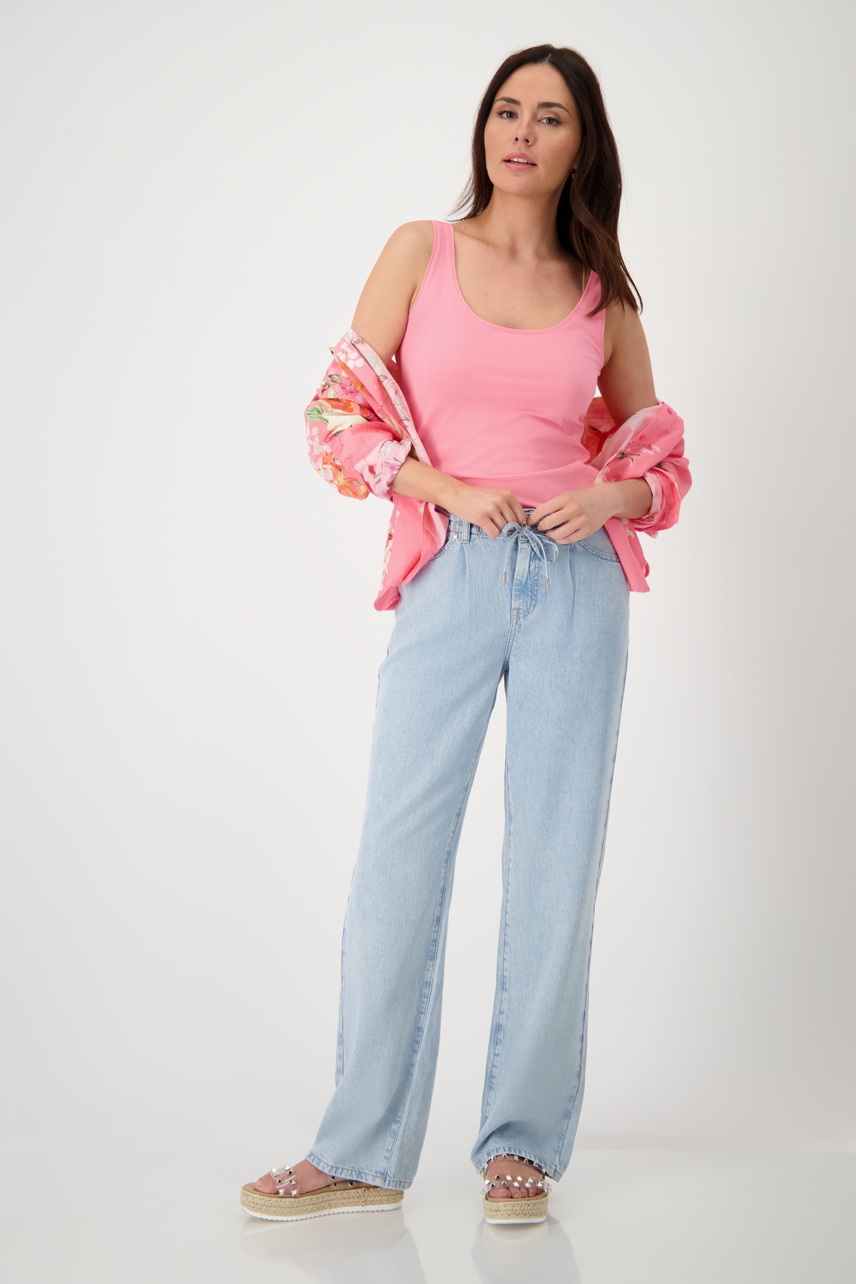 Monari Tanktop »Top Basic«, mit breiten Trägern