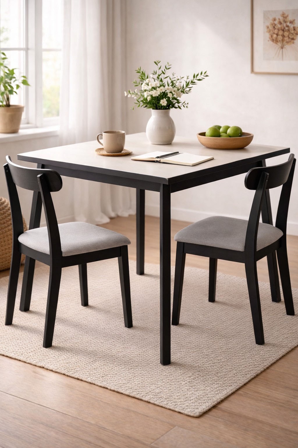 Hammel Furniture Esstisch »Esstisch Basic– ausziehbar, dänisches Design, mit Einlegeplatten« 90(164)x90 cm, Melamin / Massivholz, stabiler dänische Design Tisch