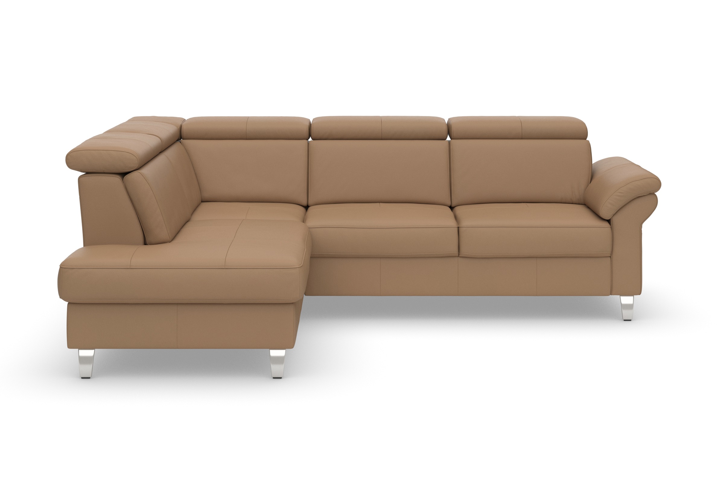 sit&more Ecksofa »Arngast L-Form« inklusive Kopfteilverstellung und Federke günstig online kaufen