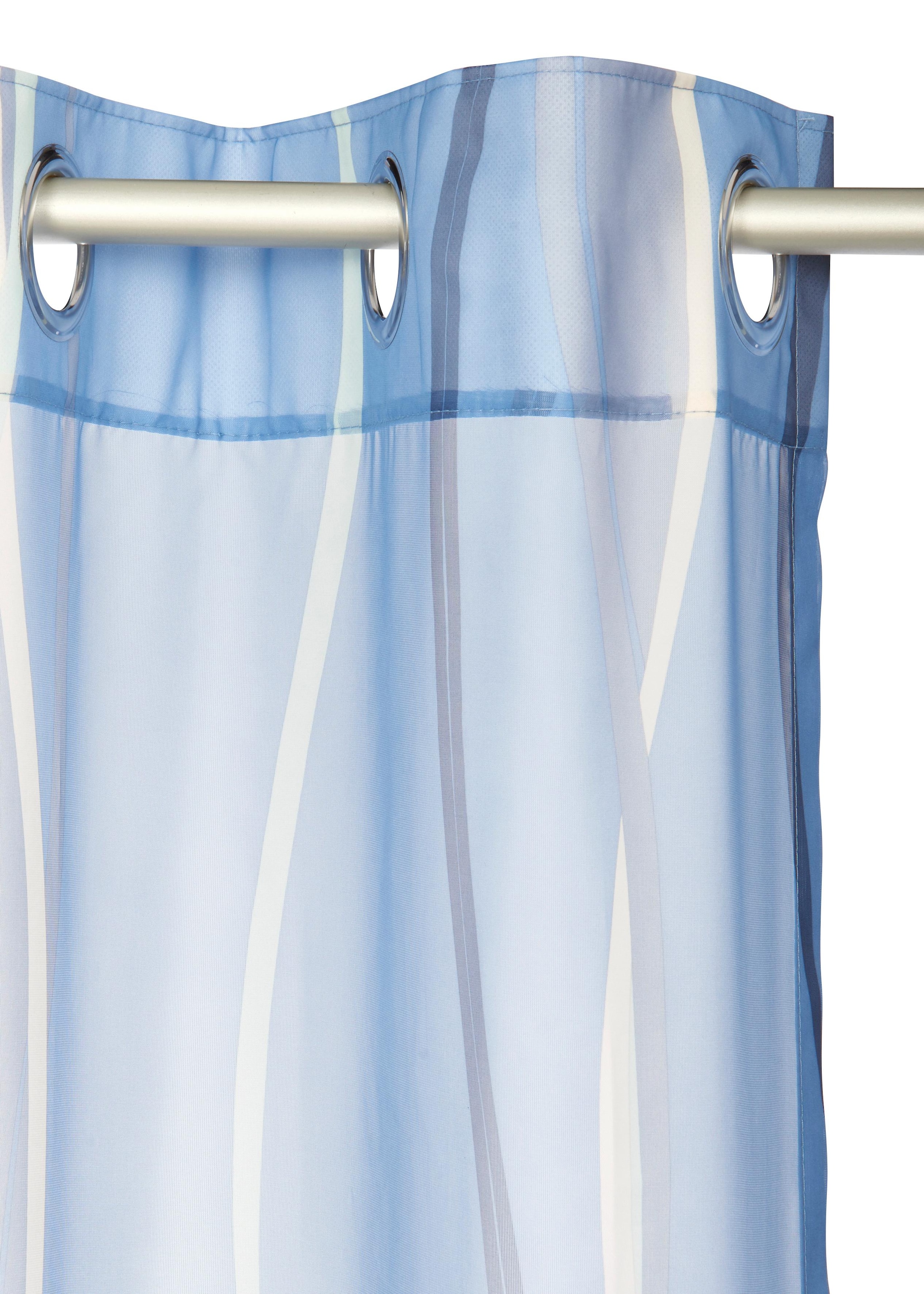 OTTO home Gardine »Dimona« Ösen 2 Stk. tlg. 2er-Set, transparent, Voile, Polyester