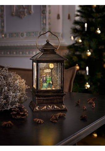 KONSTSMIDE LED Laterne »Weihnachtsdeko«, 1 flammig-flammig, LED Schneelaterne mit... kaufen