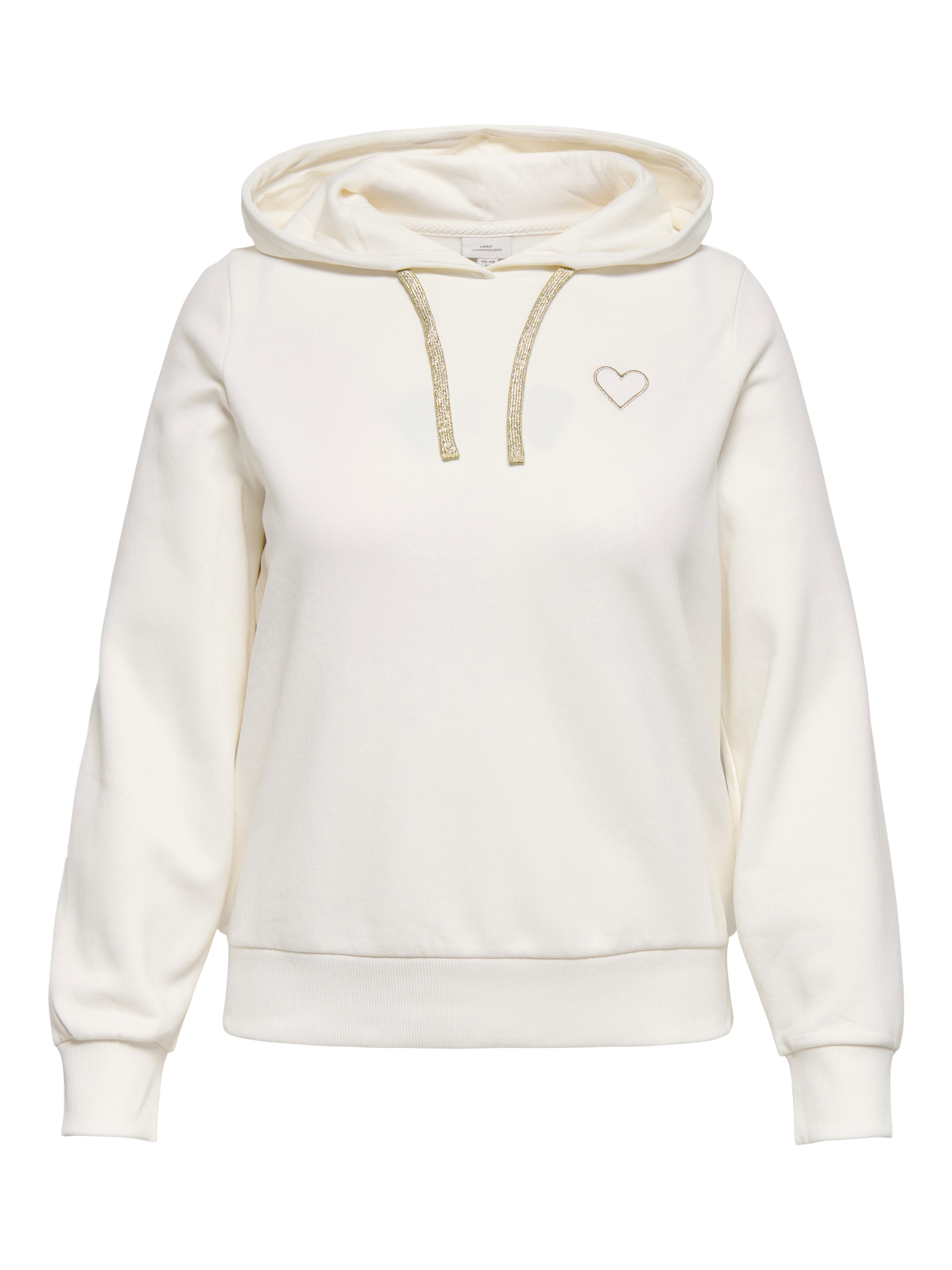 ONLY CARMAKOMA Kapuzensweatshirt »CARNOLI L/S HEART HOOD SWT NOOS«
