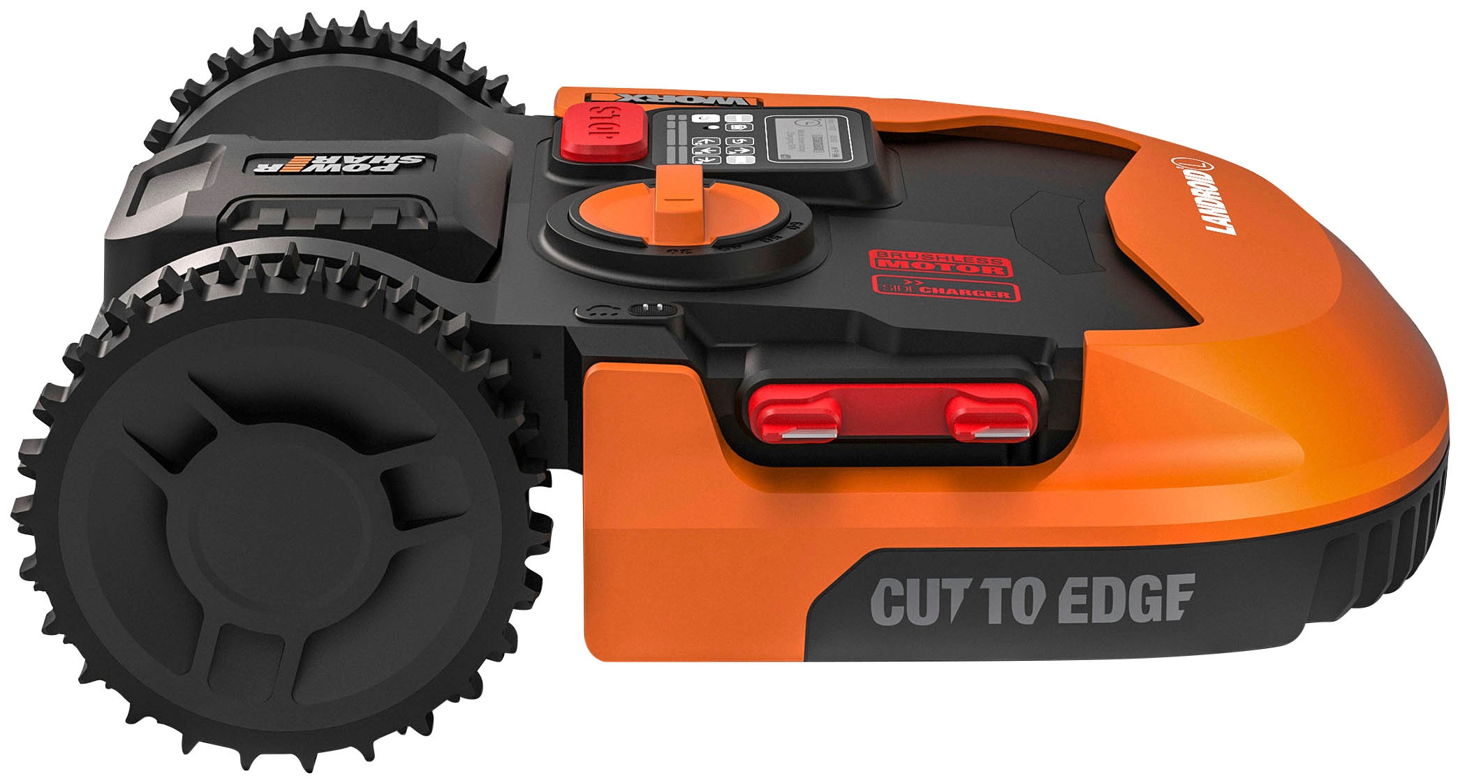 Worx Rasenmähroboter »Landroid L2000«, (Set), 2000m², 20V/5Ah, 22cm/30-60mm, WiFi/Bluetooth, Cut to edge, PowerShare