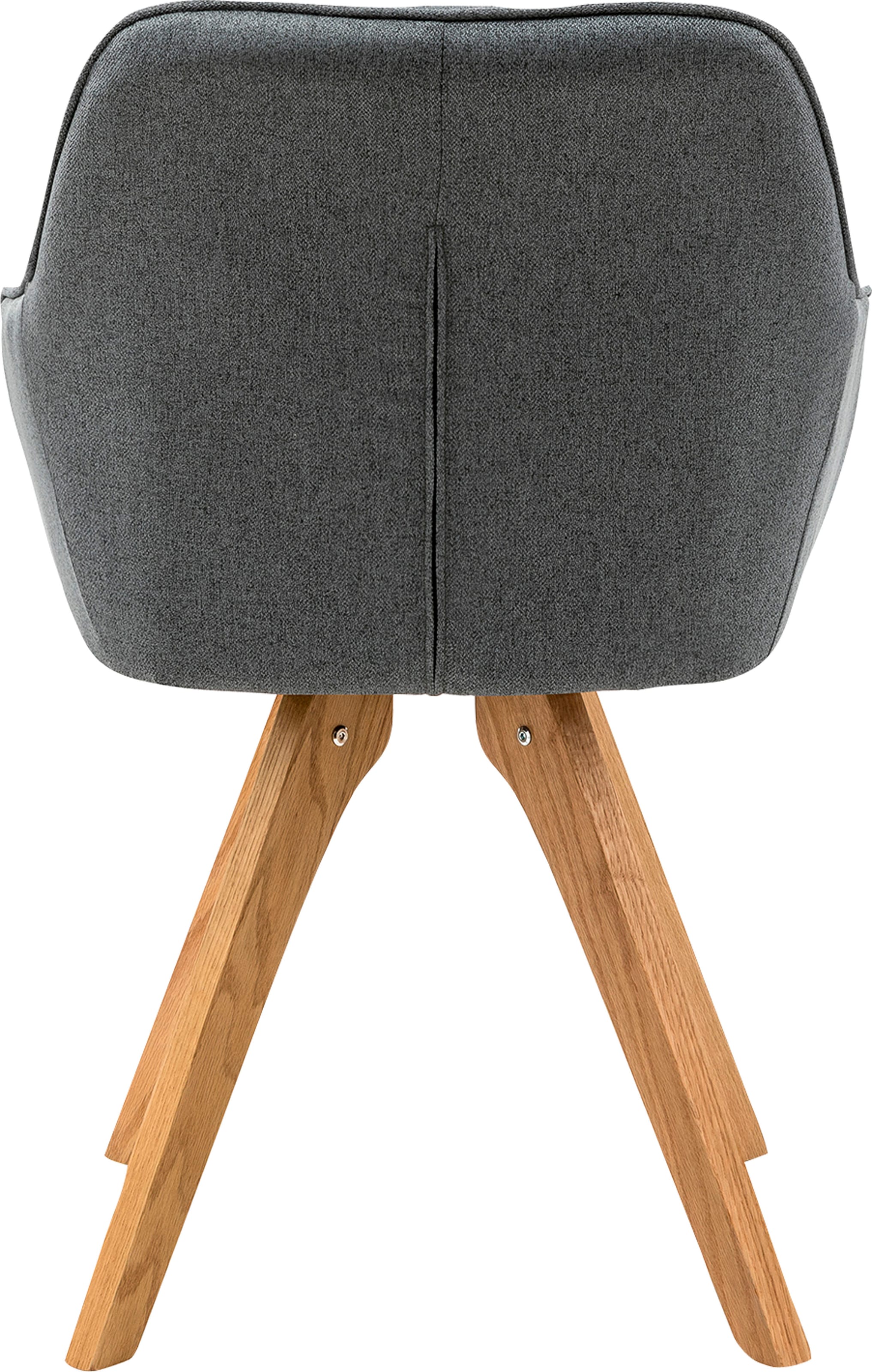 SalesFever Essgruppe, (Set, 5 tlg.), bestehend aus 4 modernen Polsterstühlen und einem 180 cm breitem Tisch
