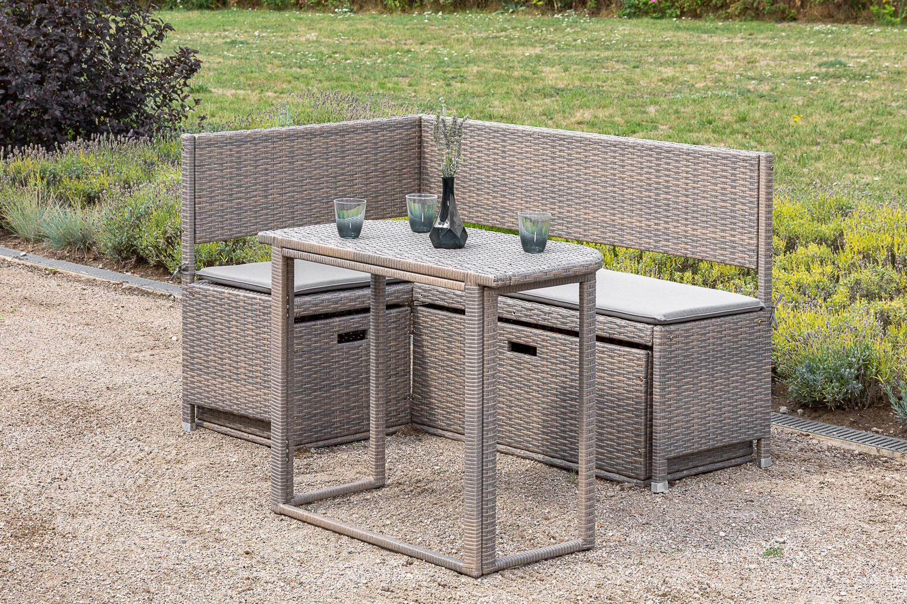 MERXX Gartentisch »Klapptisch für Eckbank«, 50x90 cm