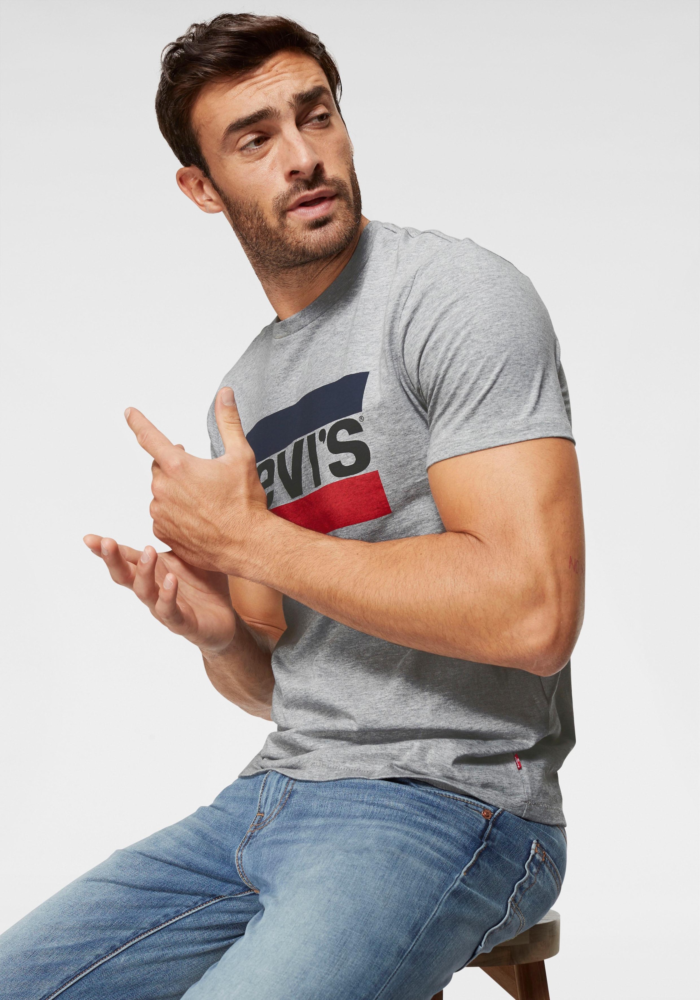 Levi's® T-Shirt, mit großem Logoprint