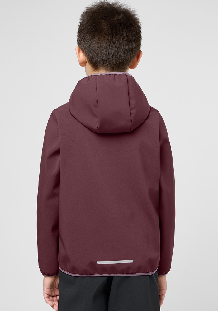 Jack Wolfskin Softshelljacke »FOURWINDS JACKET KIDS«, mit Kapuze