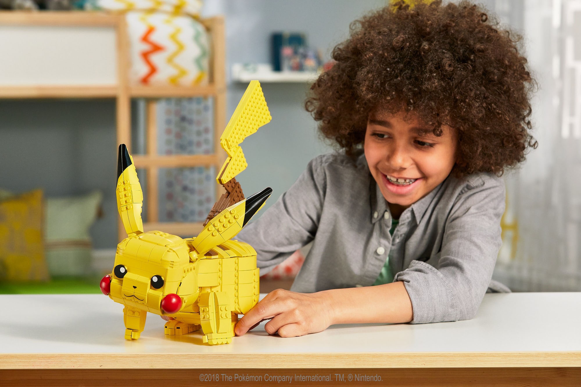 MEGA Spielfigur »Pokémon Jumbo Pikachu«, zum Zusammenbauen