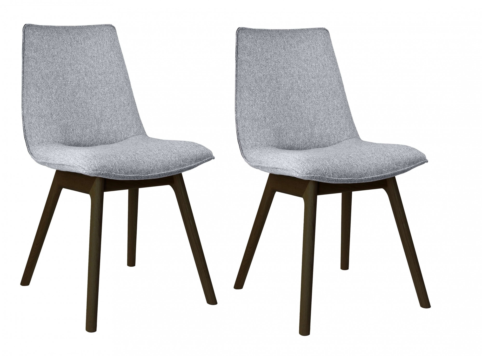 andas Esszimmerstuhl »Ramon« (Set) 2 Stk. Microfaser   Webstoff mit Massivh günstig online kaufen