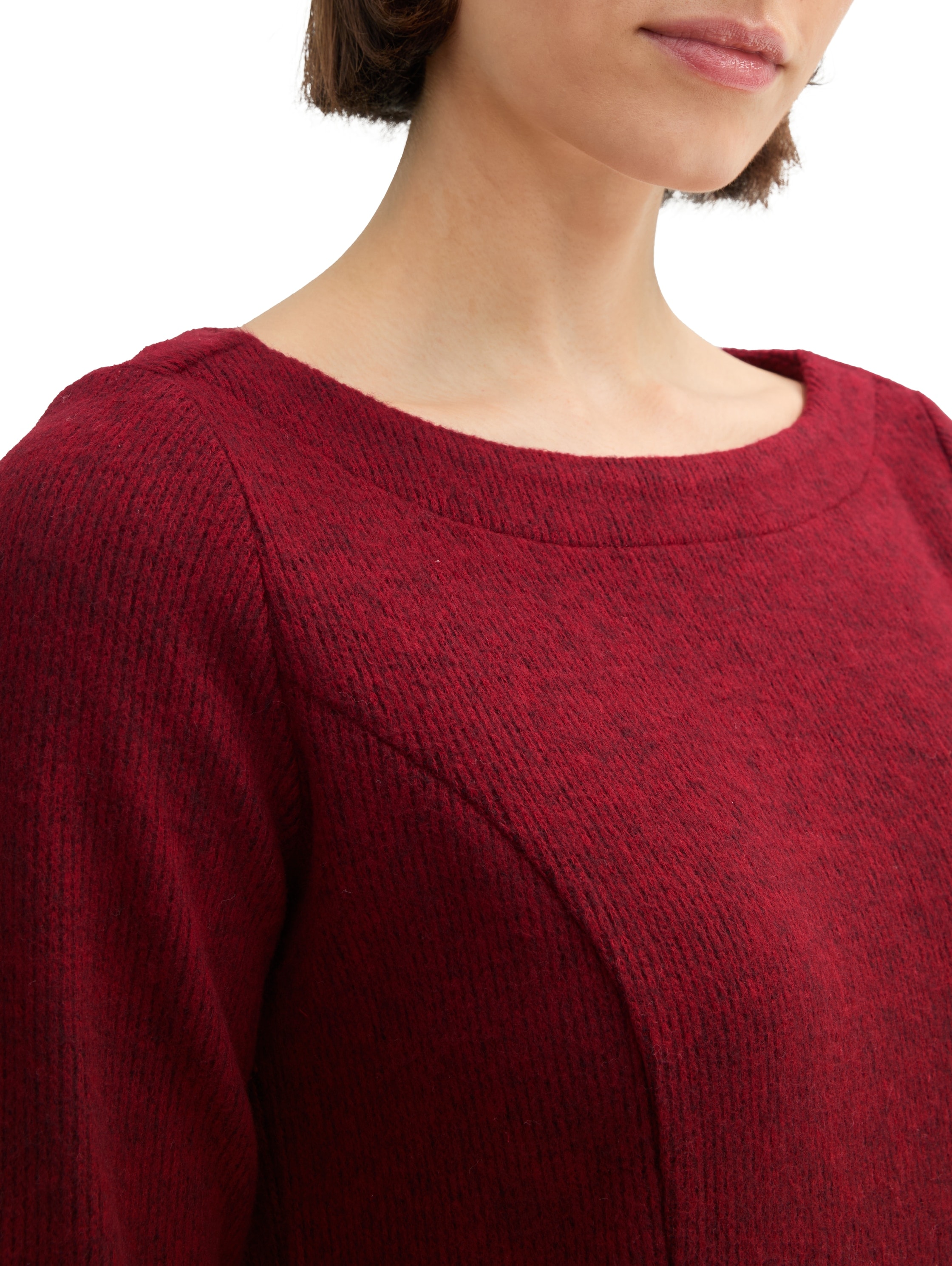 TOM TAILOR Strickkleid, in Strick-Optik