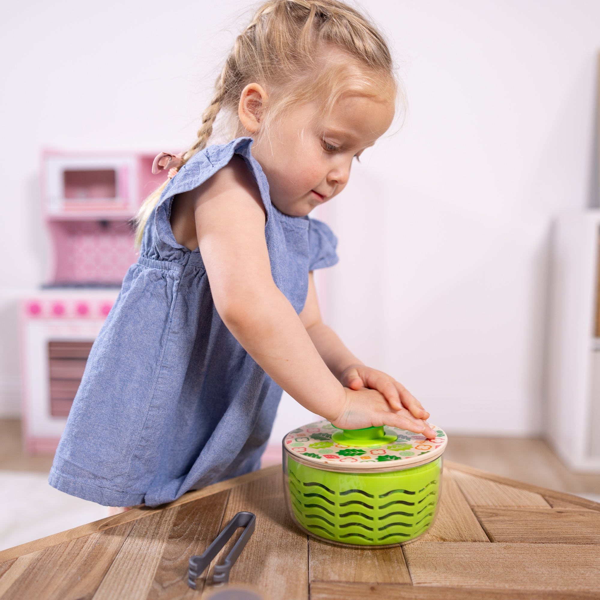 Spin Master Kinder-Küchenset »Melissa & Doug Salat-Schleuder Spielset«
