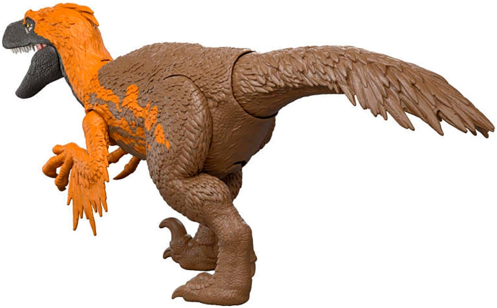 Mattel® Actionfigur »Jurassic World, Rebirth, Wild Roar, Utahraptor«