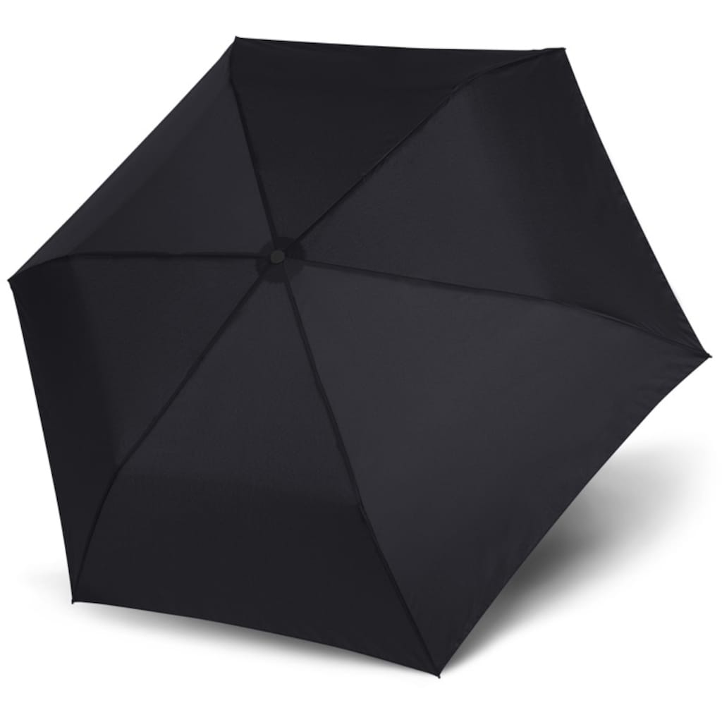 doppler® Taschenregenschirm »Zero Large, Uni Simply Black«