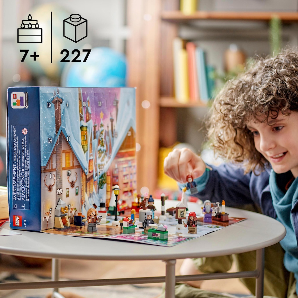 LEGO® Spielzeug-Adventskalender »Spielbausteine, LEGO Harry Potter (76418)«, ab 7 Jahren