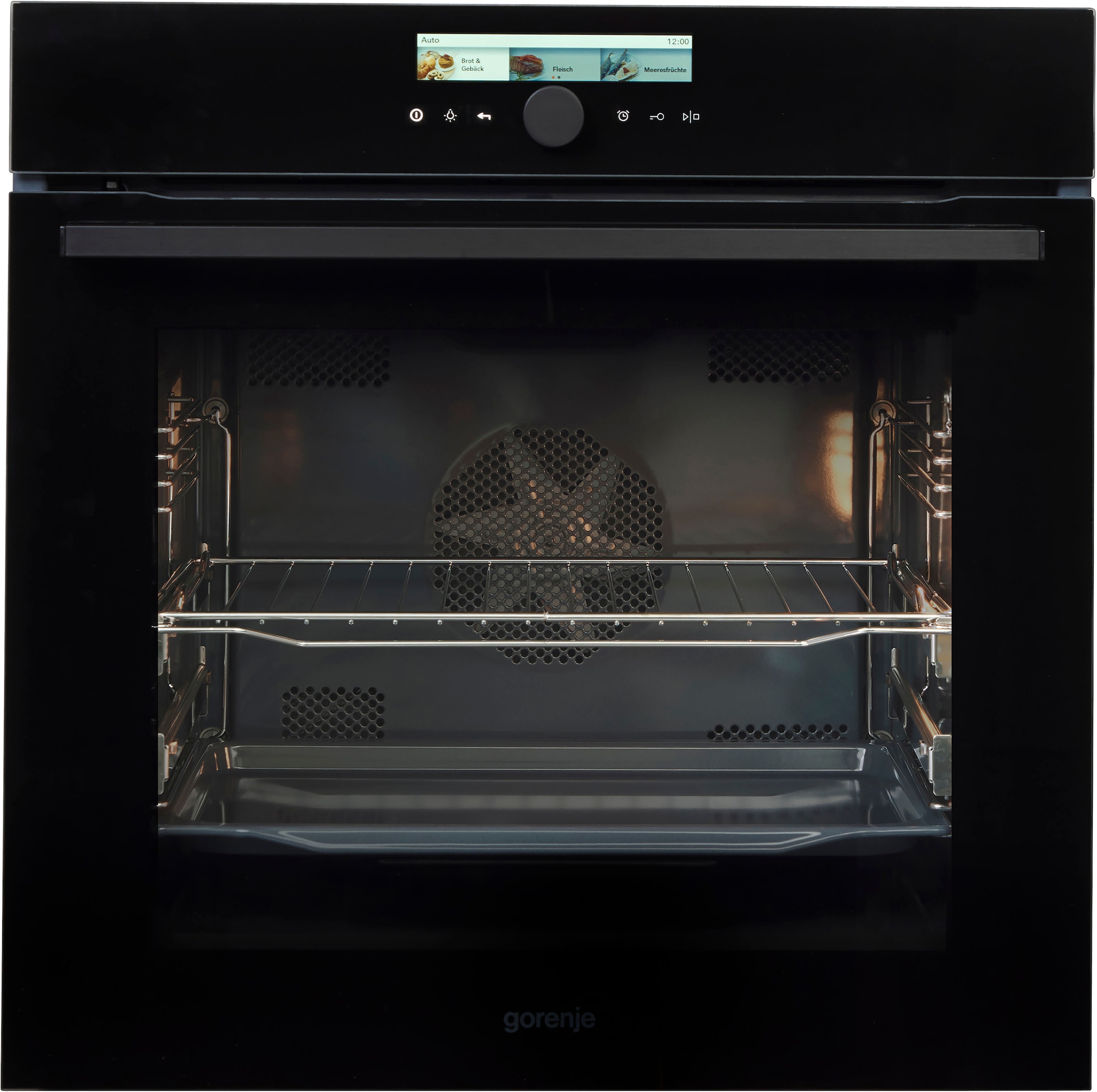 GORENJE Einbaubackofen »BOP798 S37BG«, mit 2-fach-Teleskopauszug, Pyrolyse- günstig online kaufen