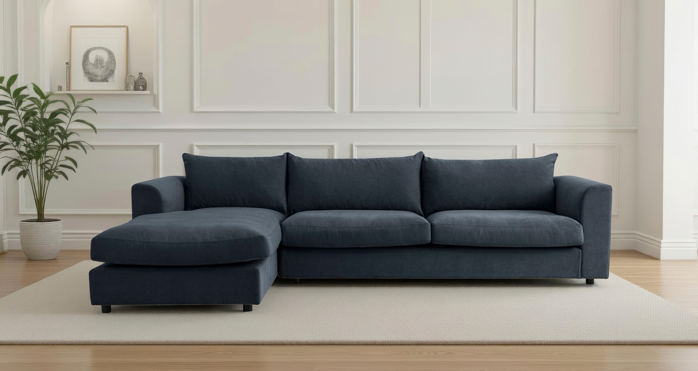 LeGer Home by Lena Gercke Ecksofa »Avelina« Breite 297 cm, in Cord- und Che günstig online kaufen