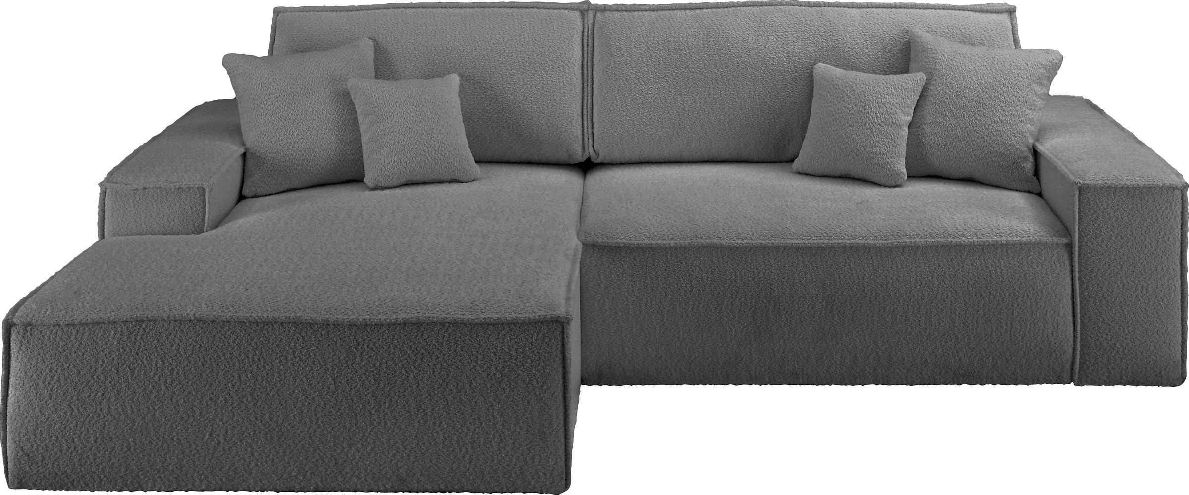 OTTO home Ecksofa »FINNLEY, L-Form 257 cm, Schlafsofa« mit Bettkasten, in B günstig online kaufen