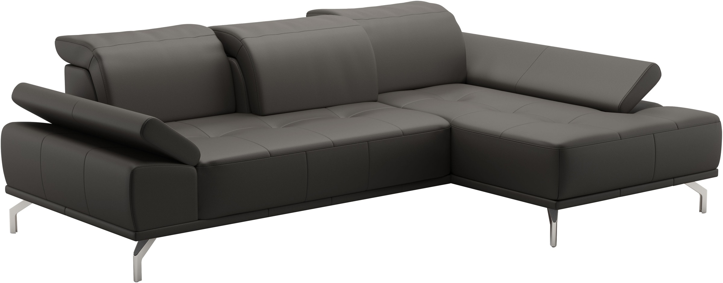 Places of Style Ecksofa »Caluna«, Inkl.Sitztiefenverstellung