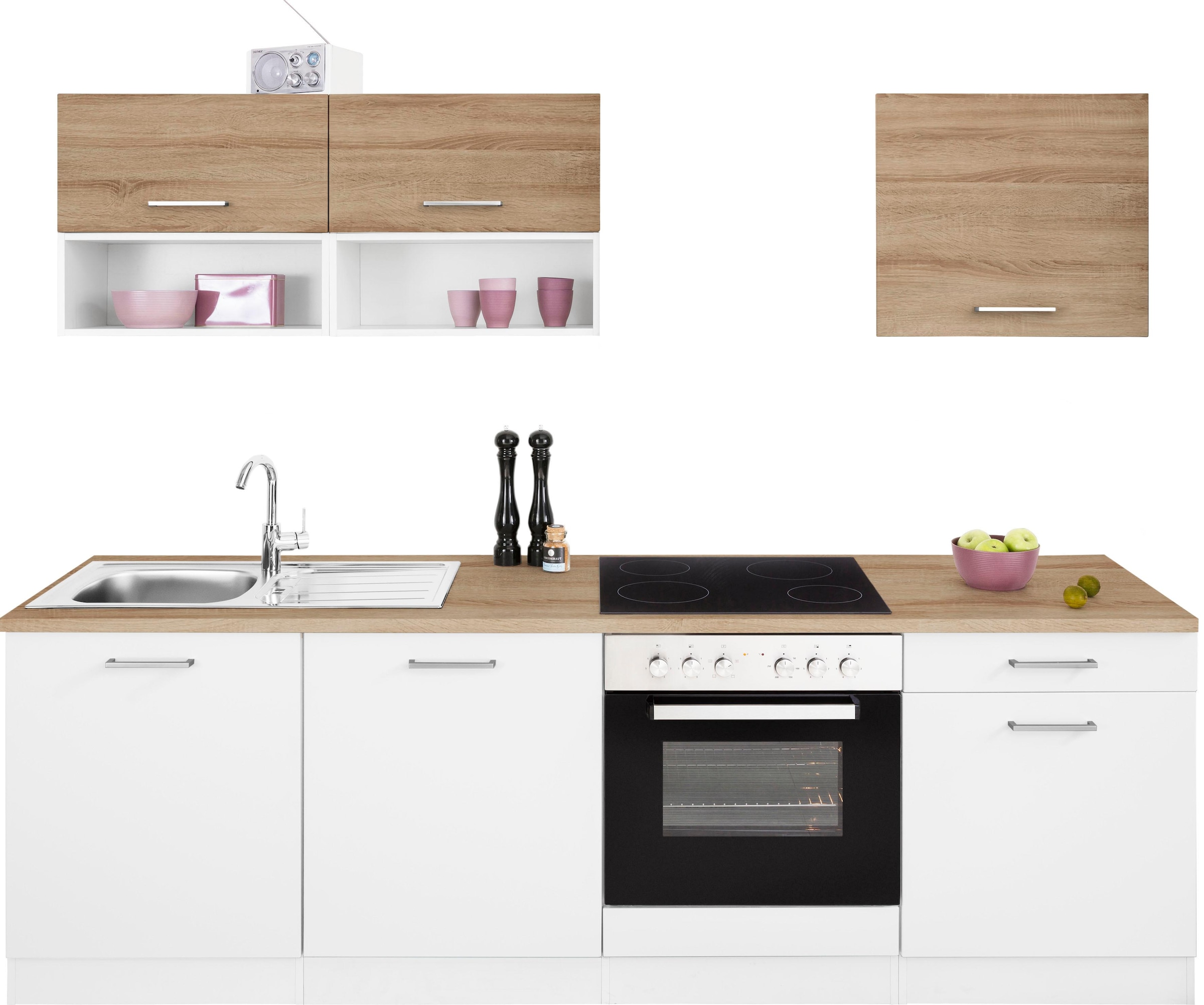 HELD MÖBEL Küchenzeile »Visby«, online ohne E-Geräte, Breite kaufen 240 cm