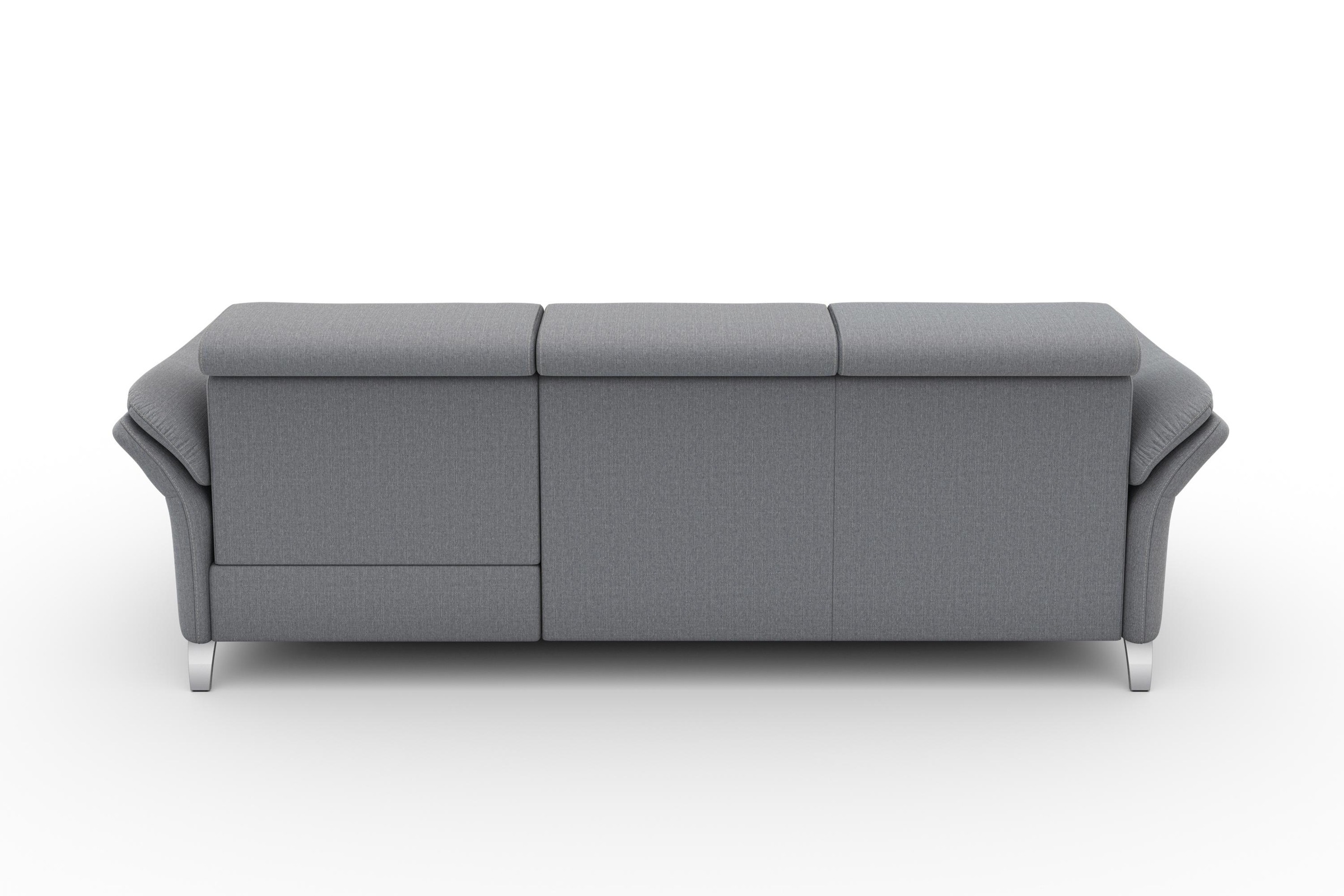 sit&more Ecksofa »Vincenzo L-Form«, inklusive Kopfteilverstellung, wahlweise mit Bettfunktion, Bettkasten