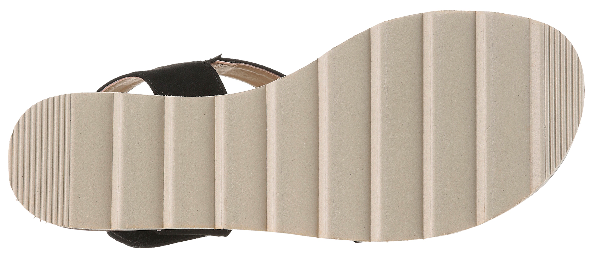 Aniston SHOES Sandale  Sommerschuh, Klettschuh, Keilabsatz - NEUE KOLLEKTION