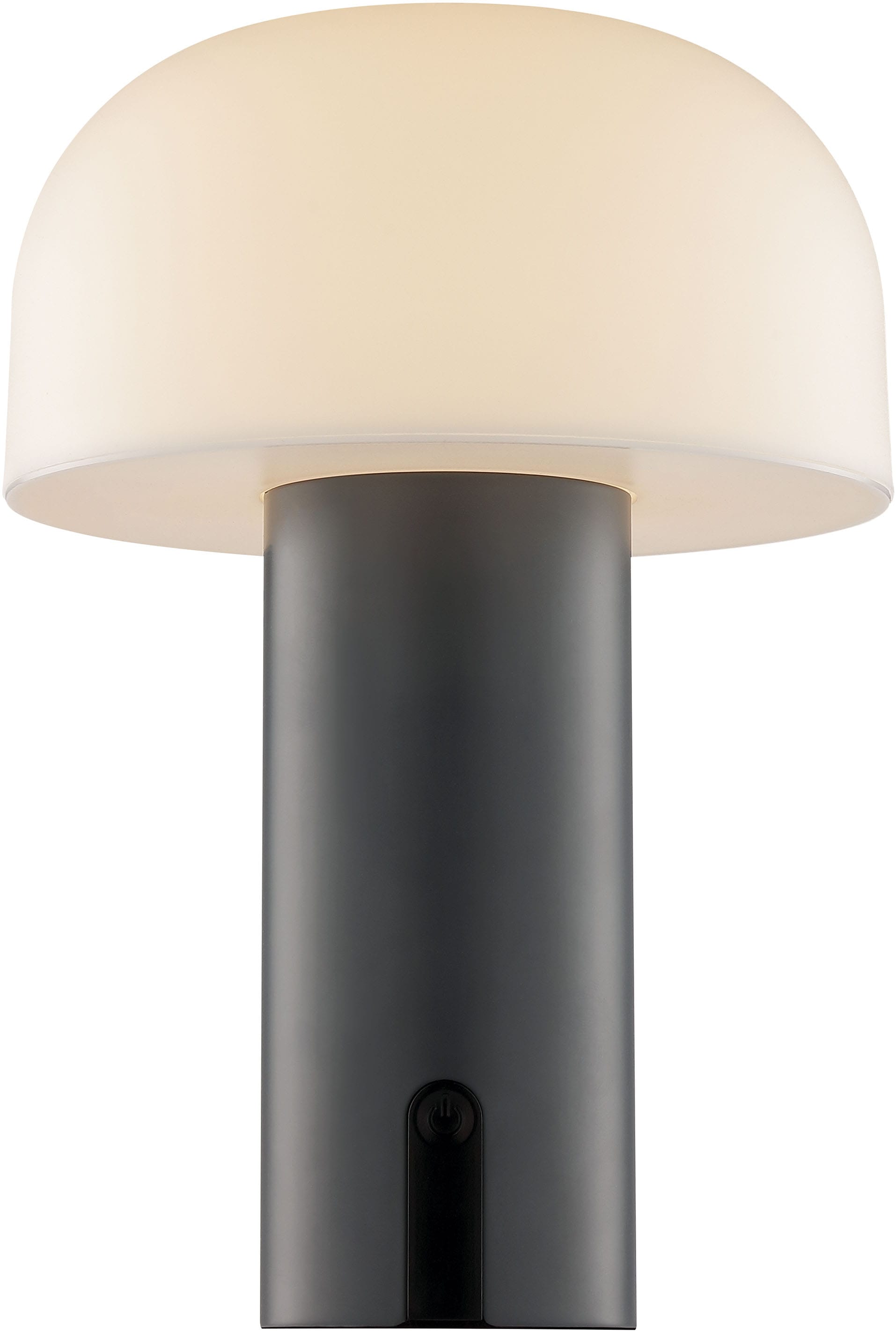 Brilliant LED Außen-Tischleuchte »Mattis« LED-Modul 1 Stk. Warmweiß mit Akku, 21 x 15 cm, 240 lm, 2700 K, dimmbar, IP44, grau/weiß