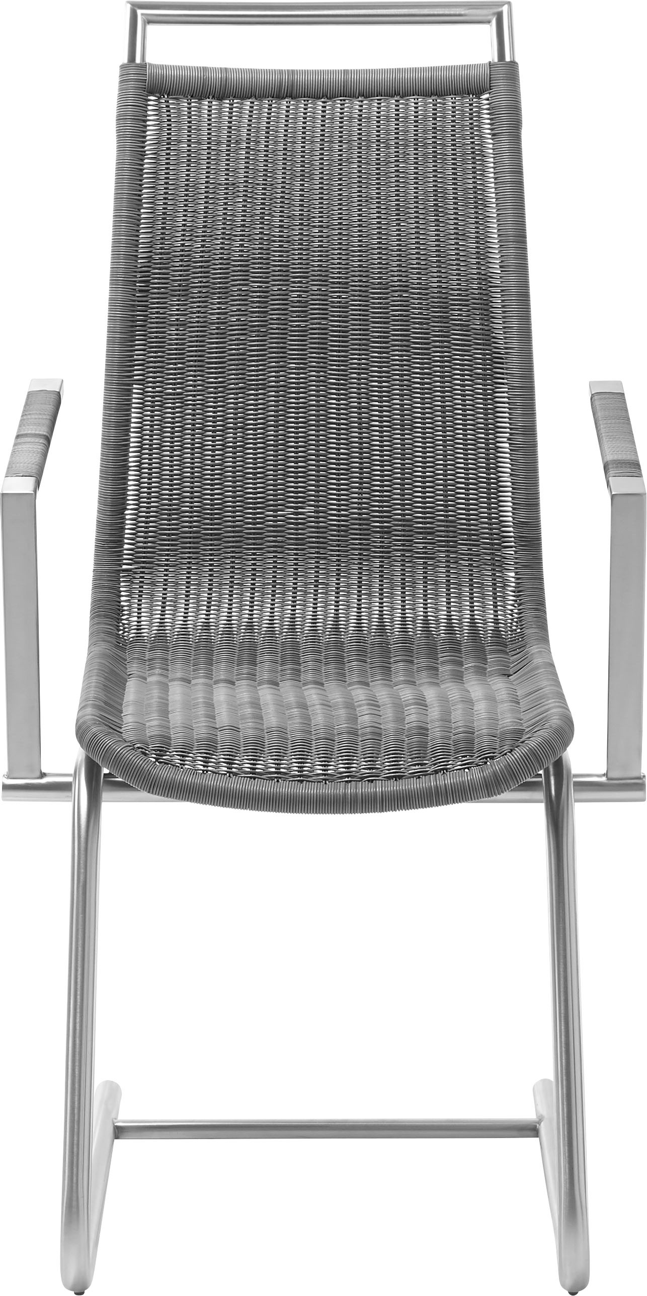 WK WOHNEN Freischwinger »WK 7400«, Gestell in Edelstahloptik, Vollgeflecht, günstig online kaufen