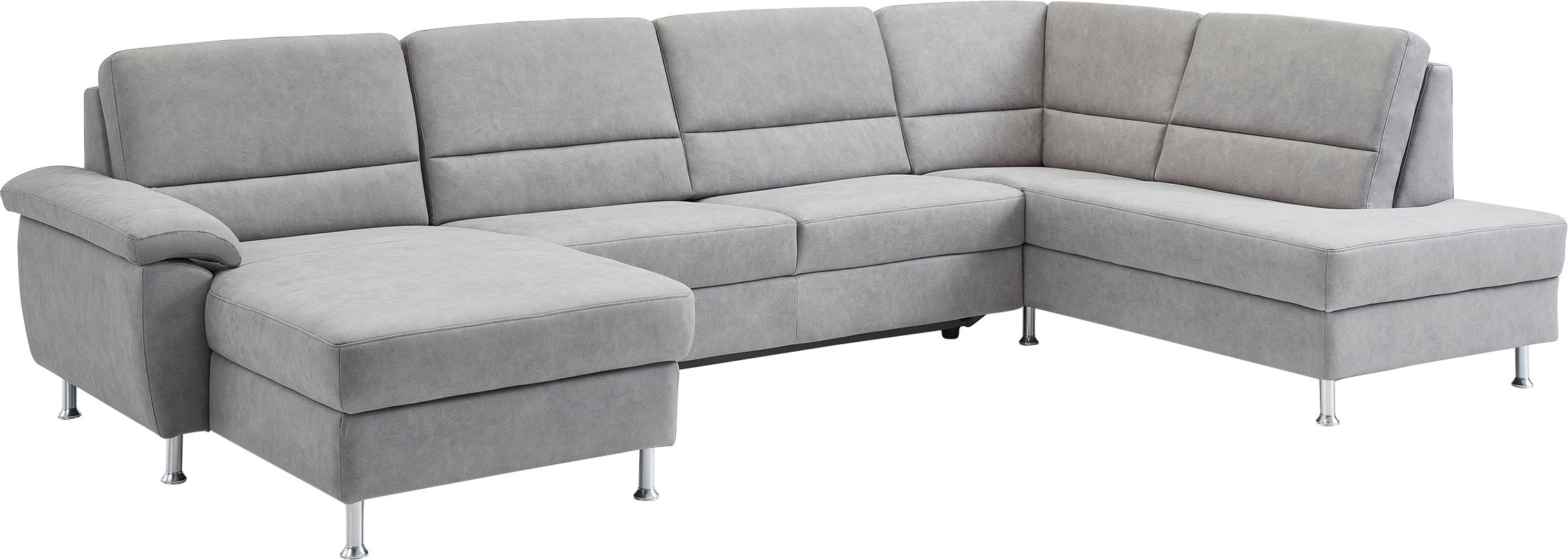 CALIZZA INTERIORS Wohnlandschaft »Onyx U-Form«, (3 St.), wahlweise mit Bettfunktion und Bettkasten