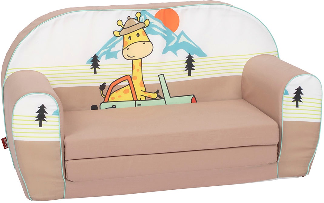 Knorrtoys® Sofa »Giraffe on Tour«, für Kinder; Made in Europe