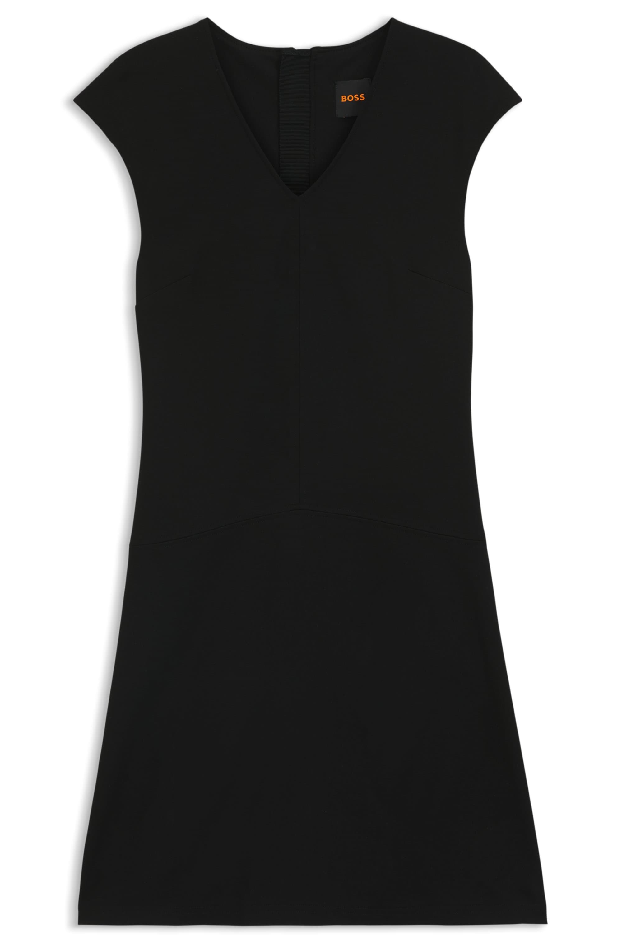 BOSS ORANGE A-Linien-Kleid »Duttina Premium Damenmode«, in Punto Milano Qualität
