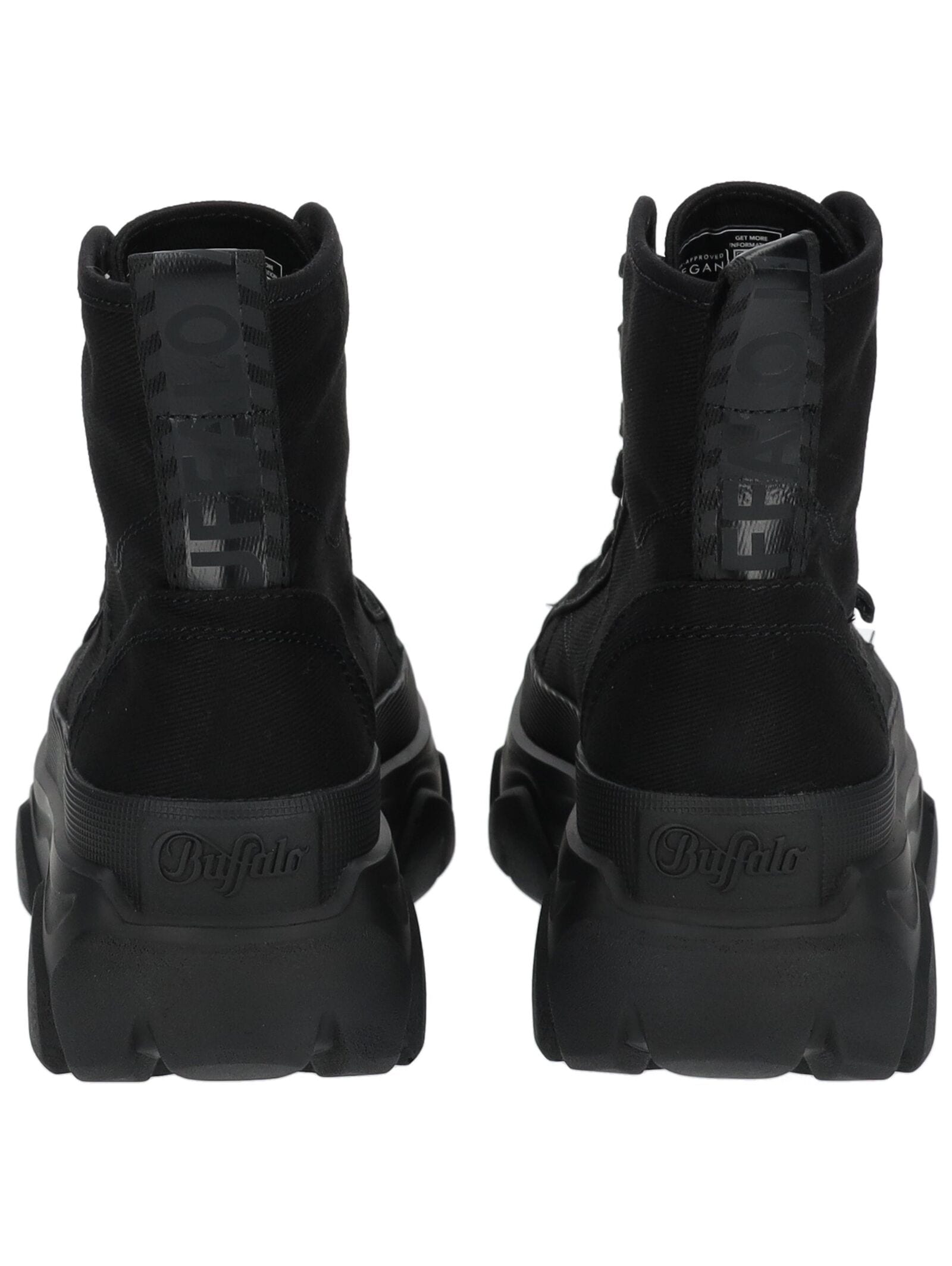 Buffalo Schnürstiefelette »Buffalo Stiefelette Lederimitat/Textil«