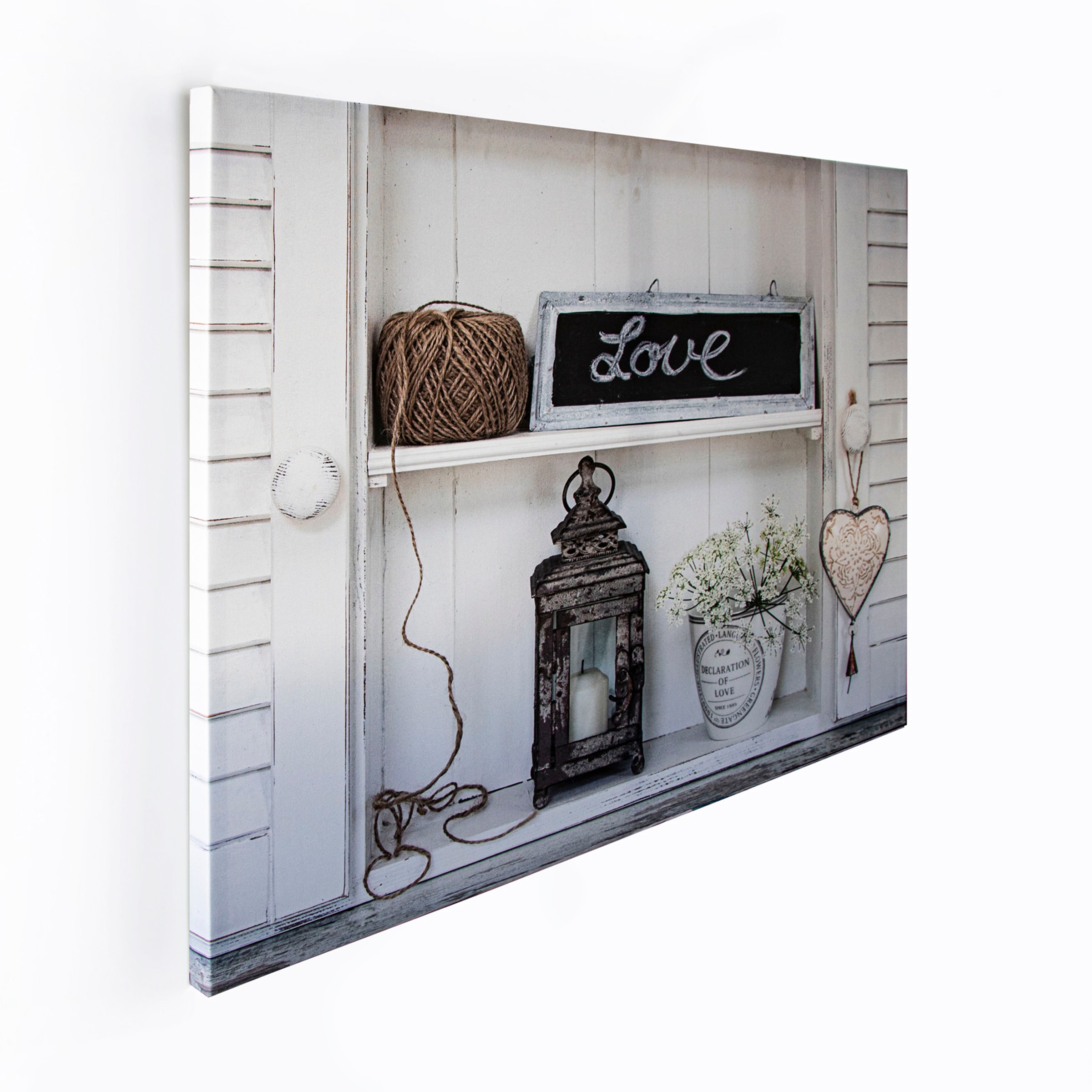 Art for the home Leinwandbild »Stillleben Love«